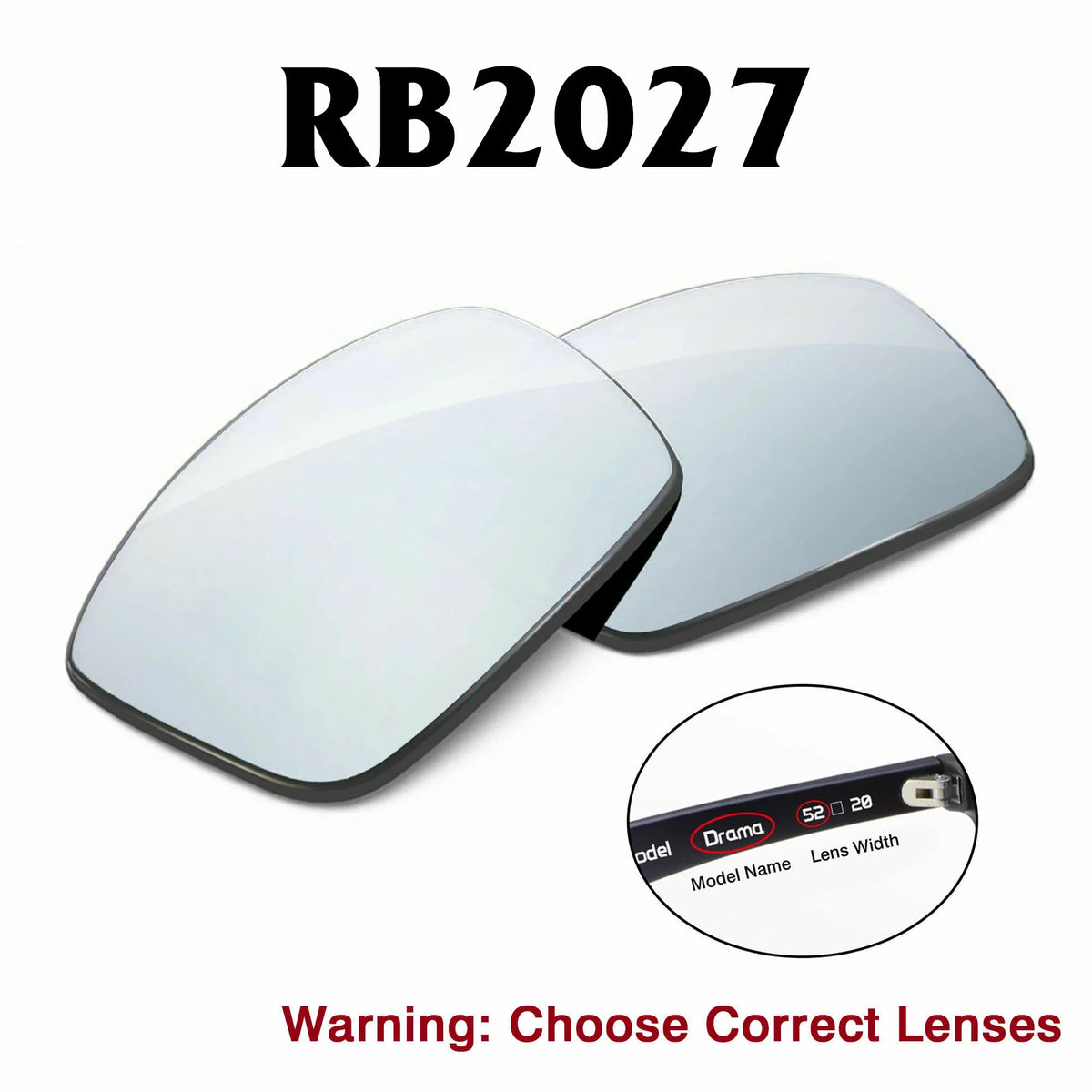 Ray-Ban Predator 2 Replacement Lenses RB2027
