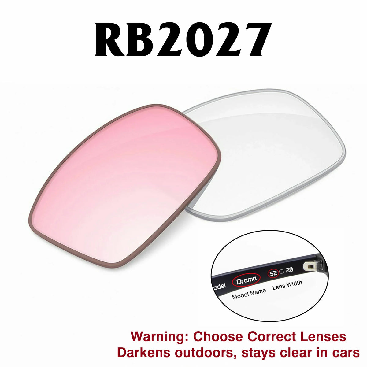 Ray-Ban Predator 2 Replacement Lenses RB2027