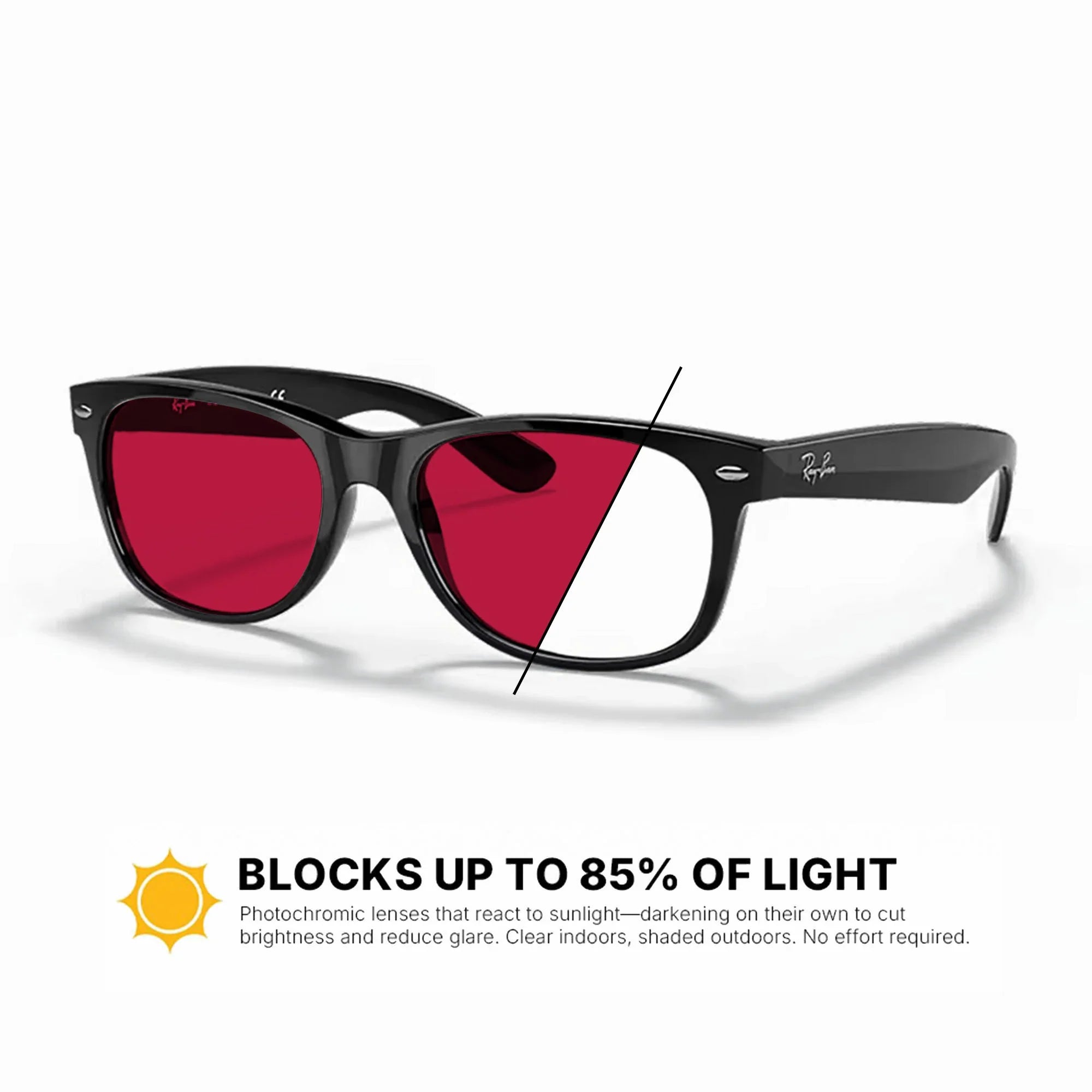 Ray-Ban New Wayfarer Replacement Lenses RB2132