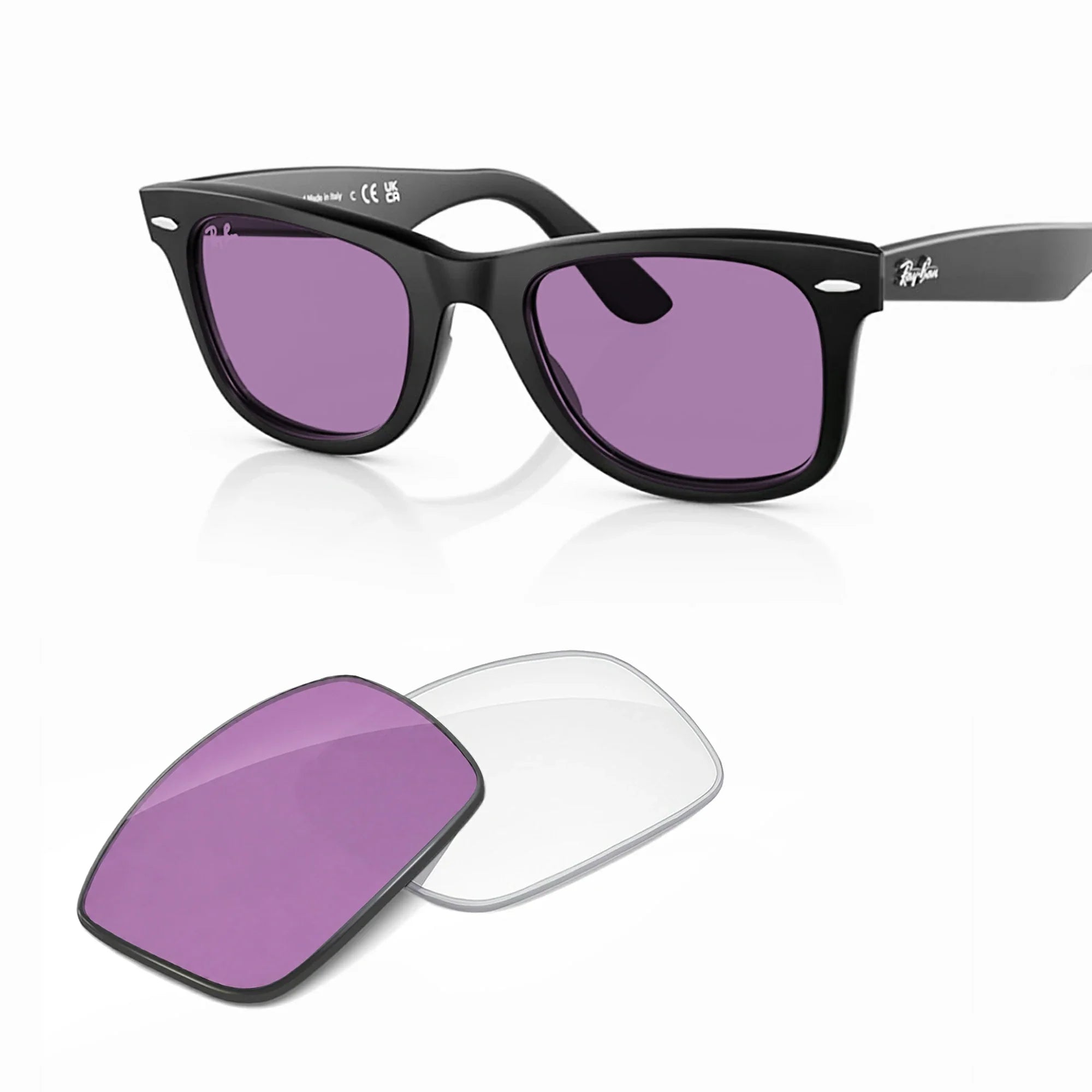 Ray-Ban Original Wayfarer Classic Replacement Lenses RB2140F