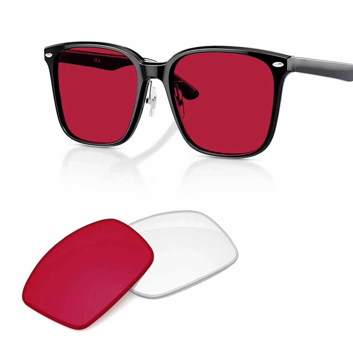 Ray-Ban RB2206D Square Replacement Lenses