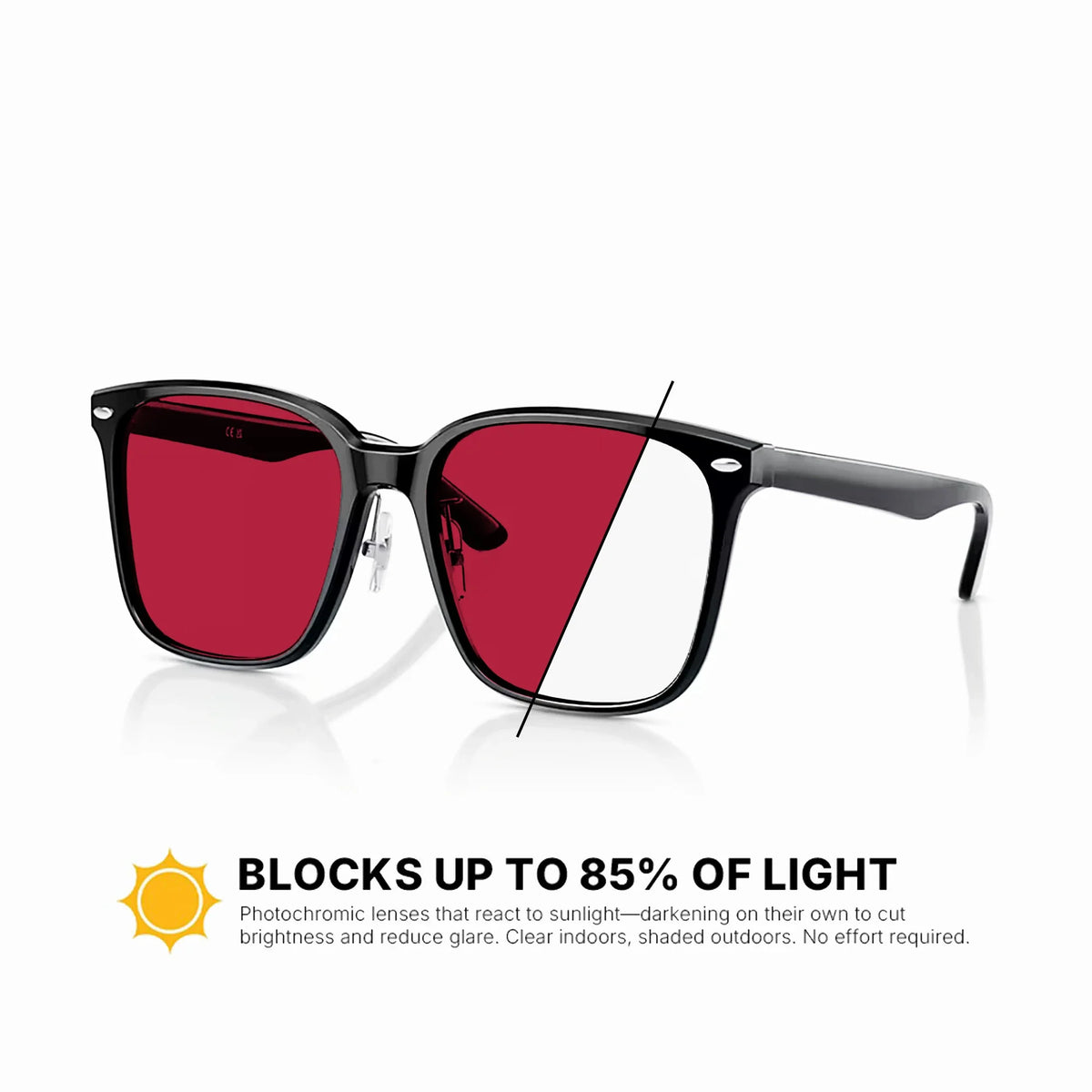 Ray-Ban RB2206D Square Replacement Lenses