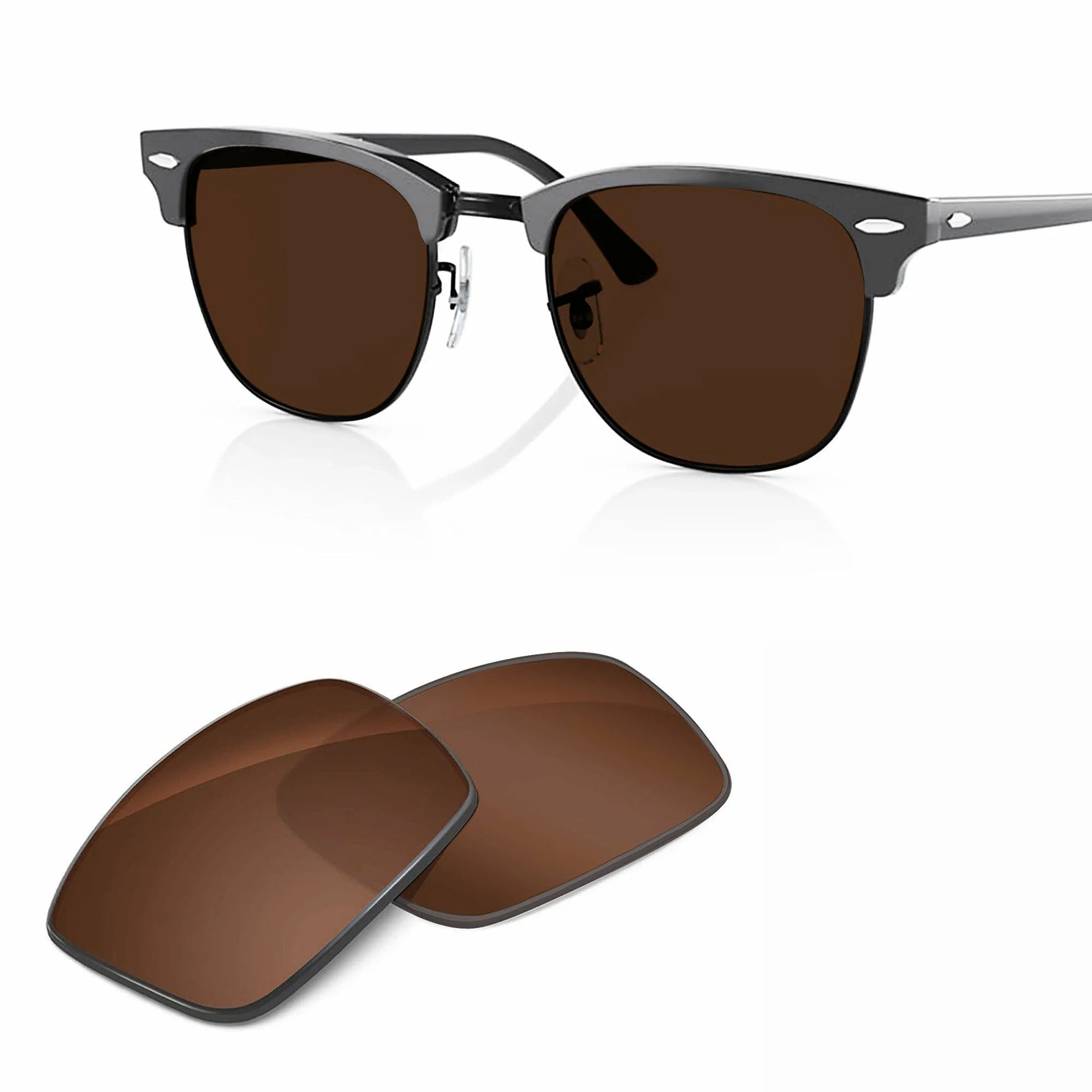 Ray-Ban Clubmaster Classic Replacement Lenses RB3016