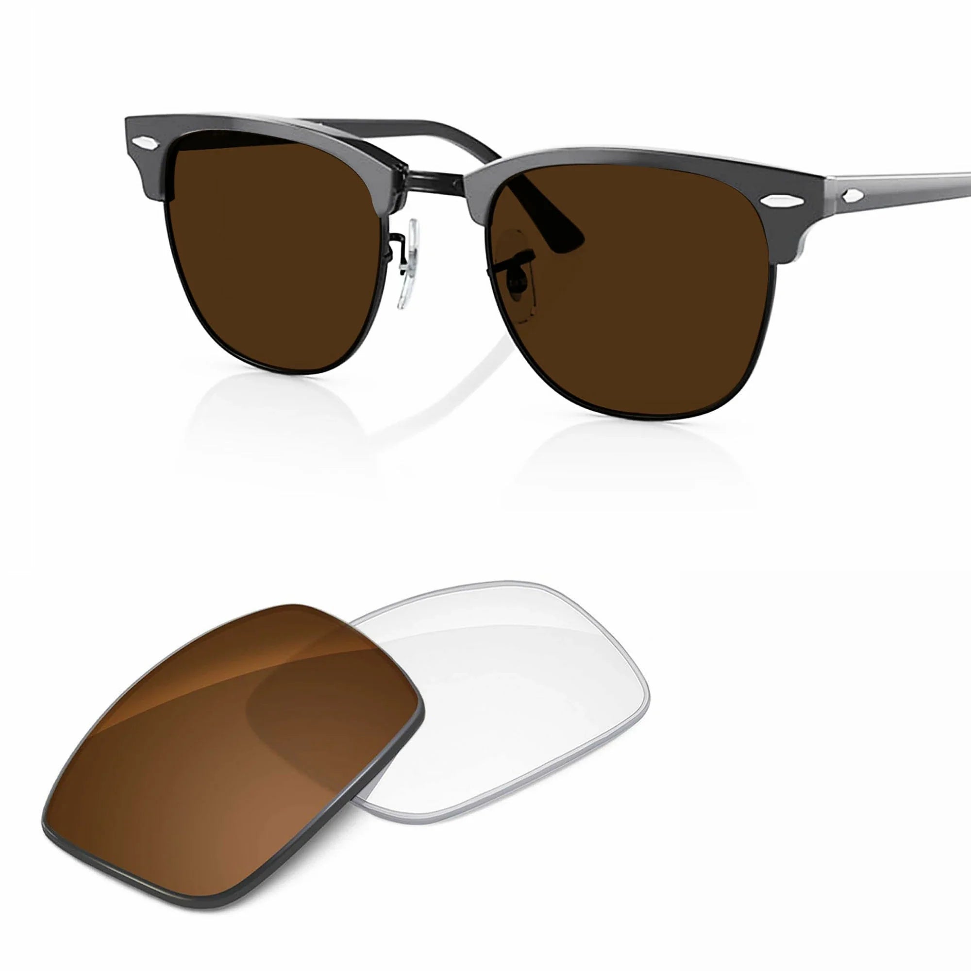Ray-Ban Clubmaster Classic Replacement Lenses RB3016