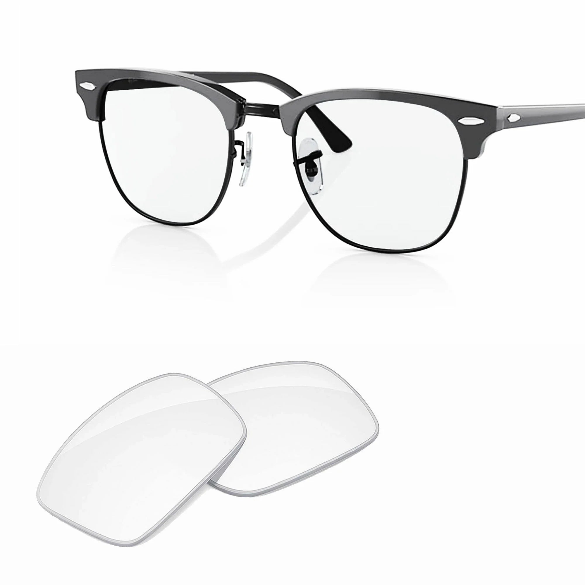 Ray-Ban Clubmaster Classic Replacement Lenses RB3016