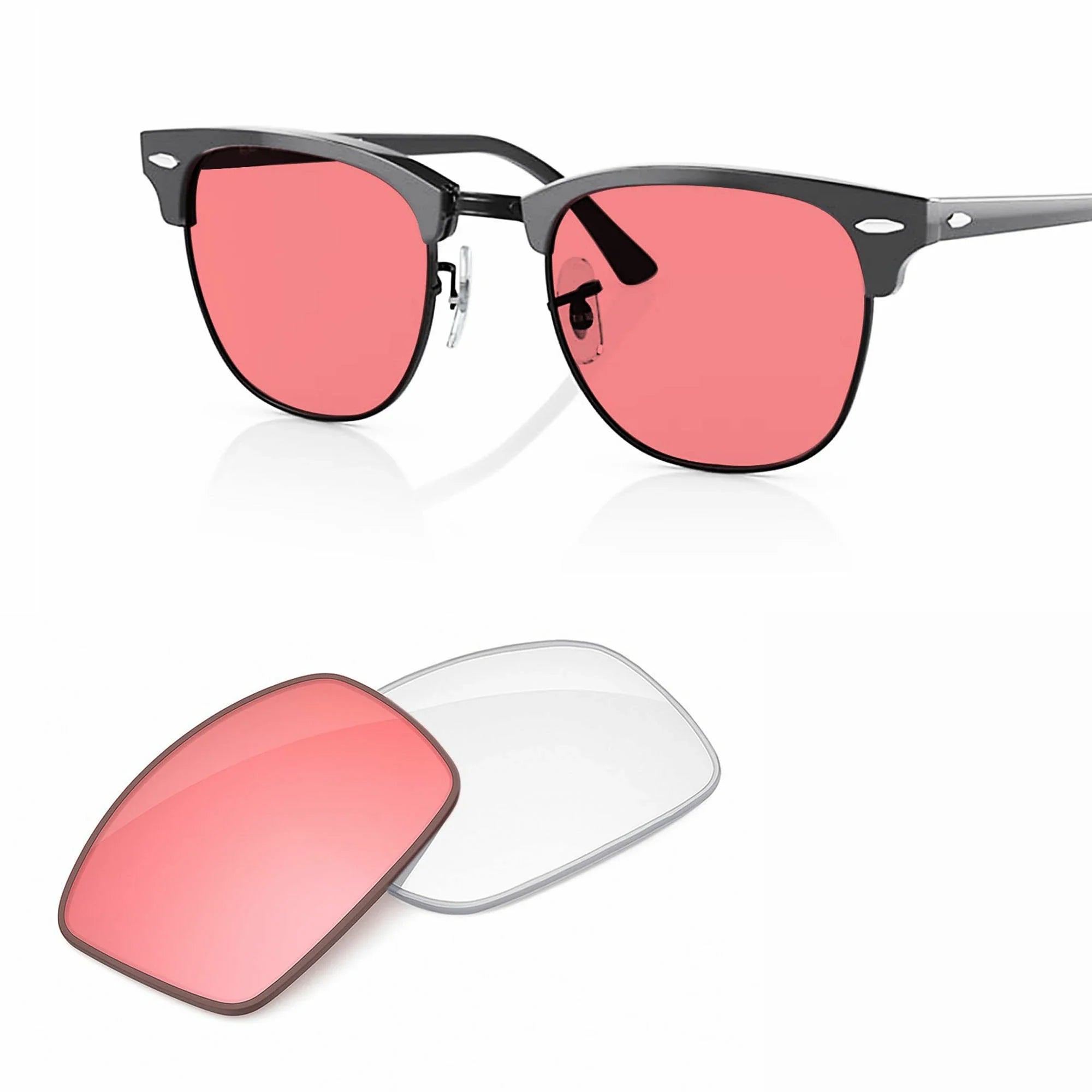 Ray-Ban Clubmaster Classic Replacement Lenses RB3016