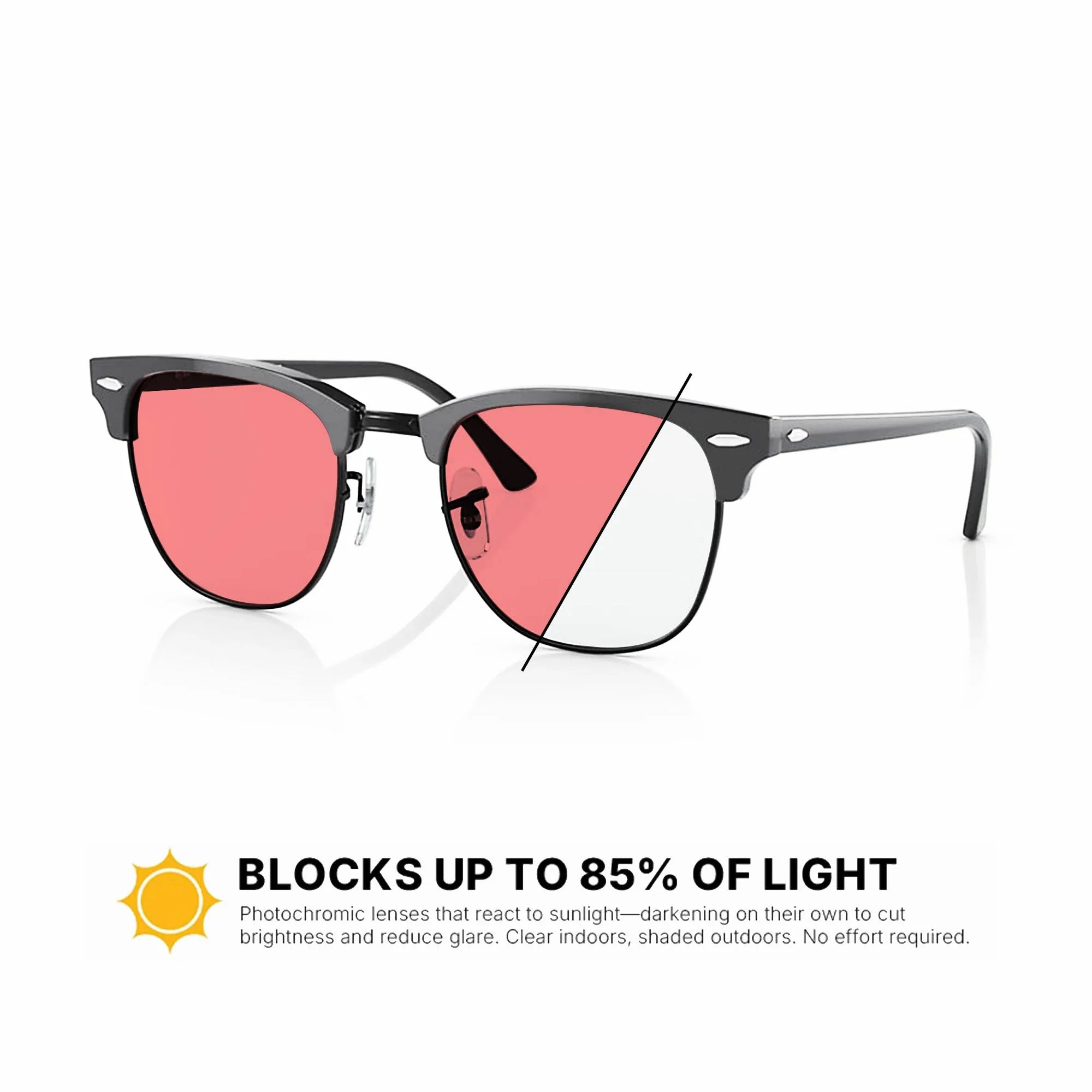 Ray-Ban Clubmaster Classic Replacement Lenses RB3016