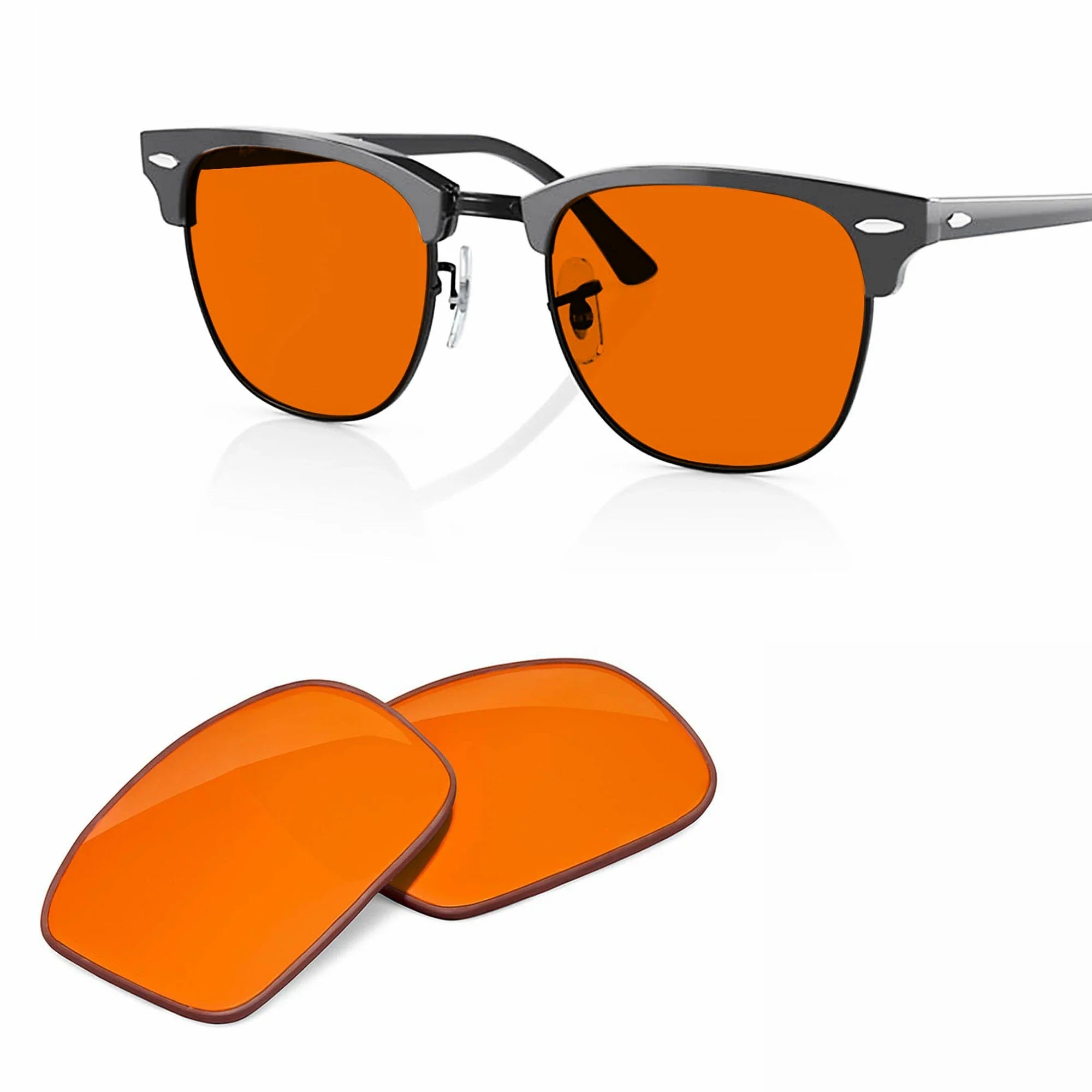 Ray-Ban Clubmaster Classic Replacement Lenses RB3016