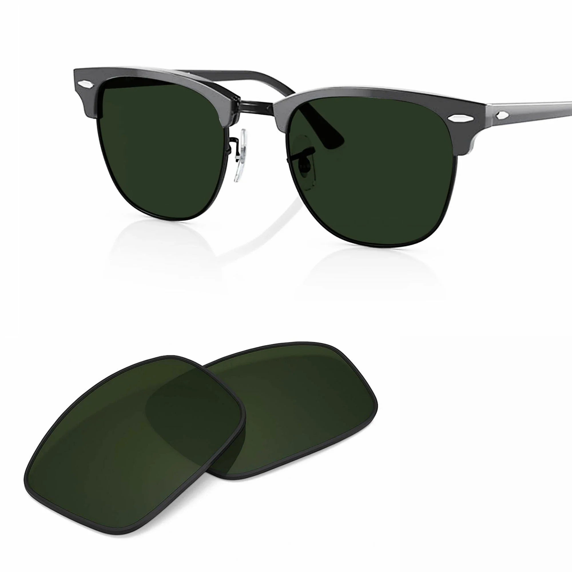 Ray-Ban Clubmaster Classic Replacement Lenses RB3016
