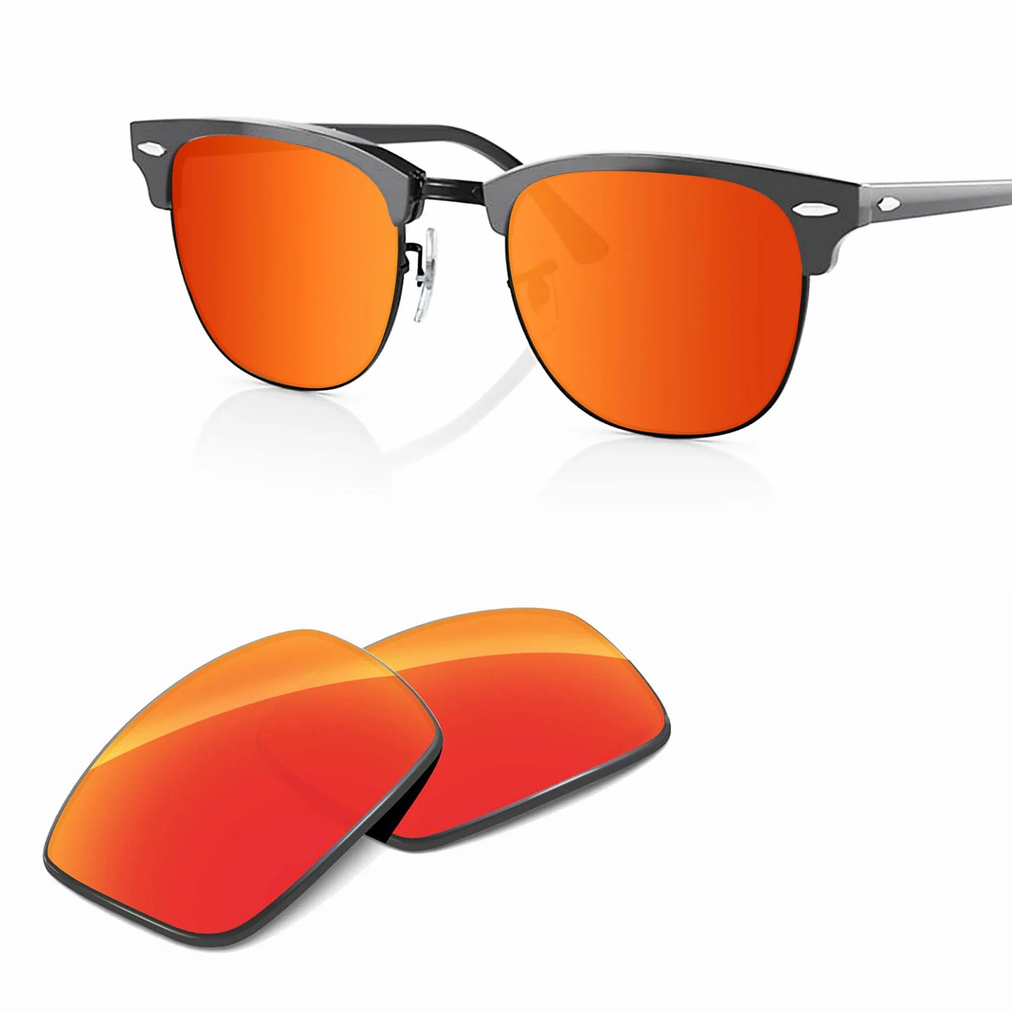 Ray-Ban Clubmaster Classic Replacement Lenses RB3016