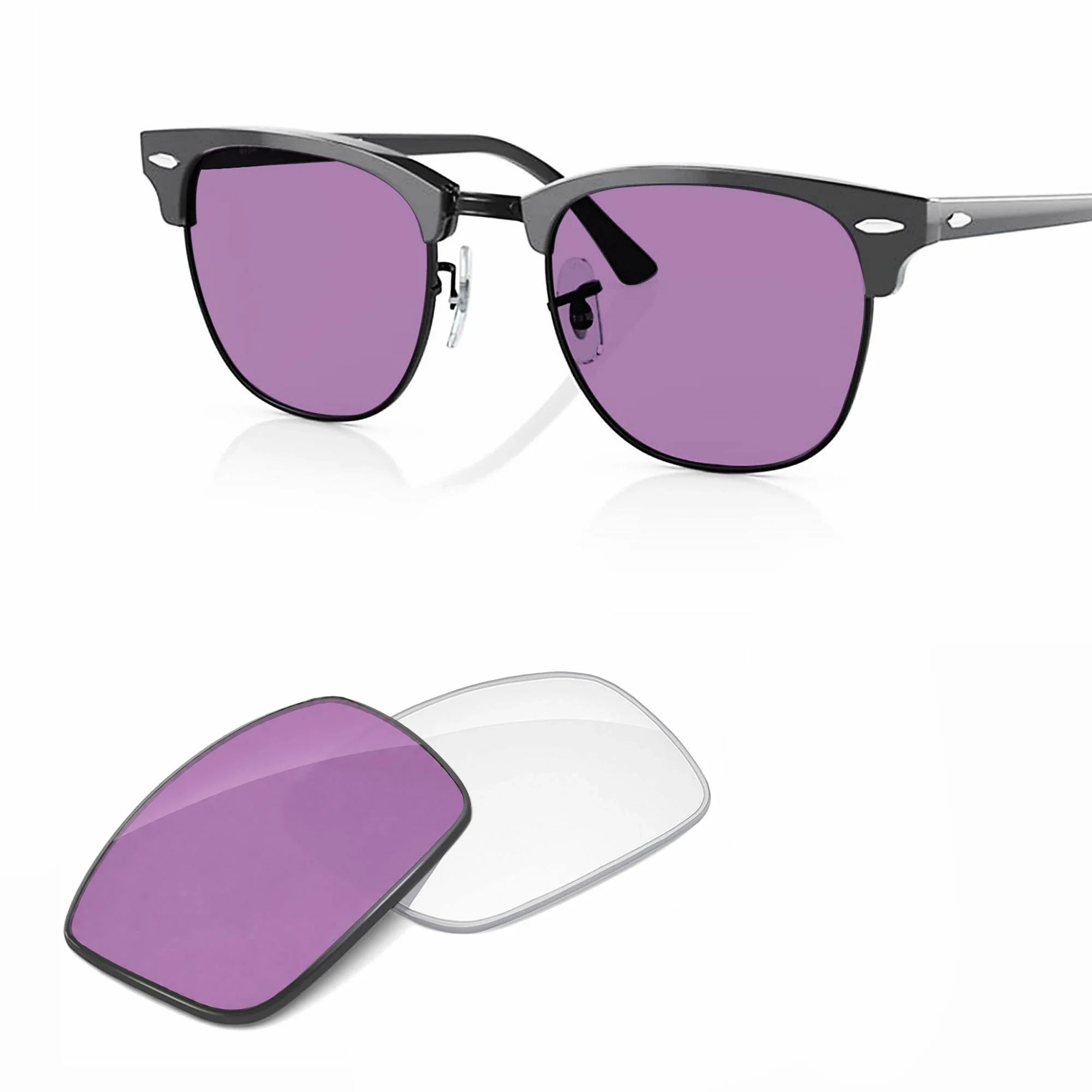 Ray-Ban Clubmaster Classic Replacement Lenses RB3016