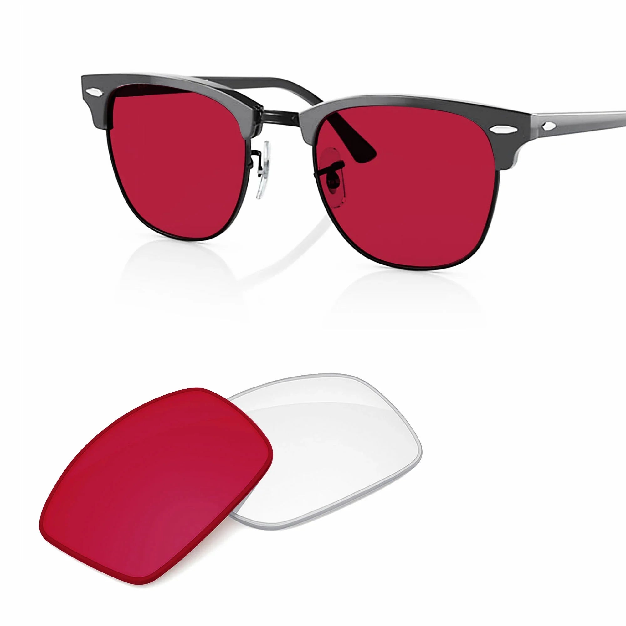 Ray-Ban Clubmaster Classic Replacement Lenses RB3016