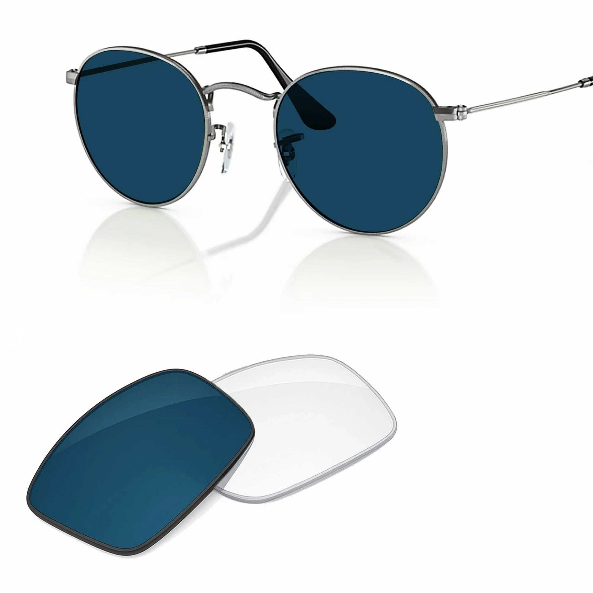 Ray-Ban RB3447 Round Metal Replacement Lenses