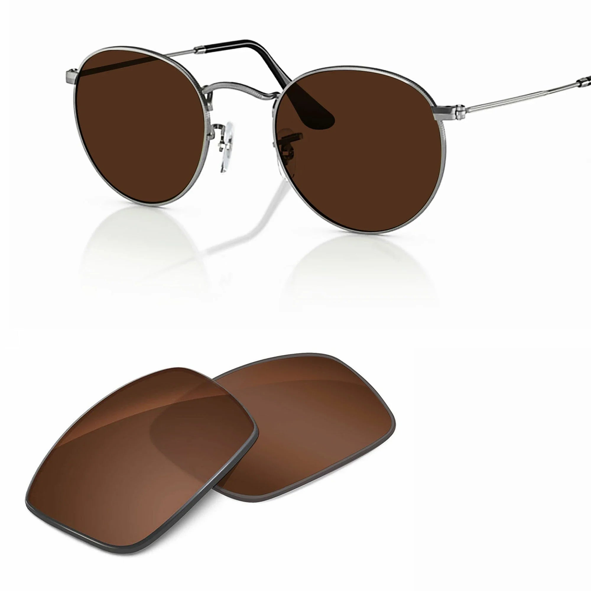 Ray-Ban Round Metal Replacement Lenses RB3447