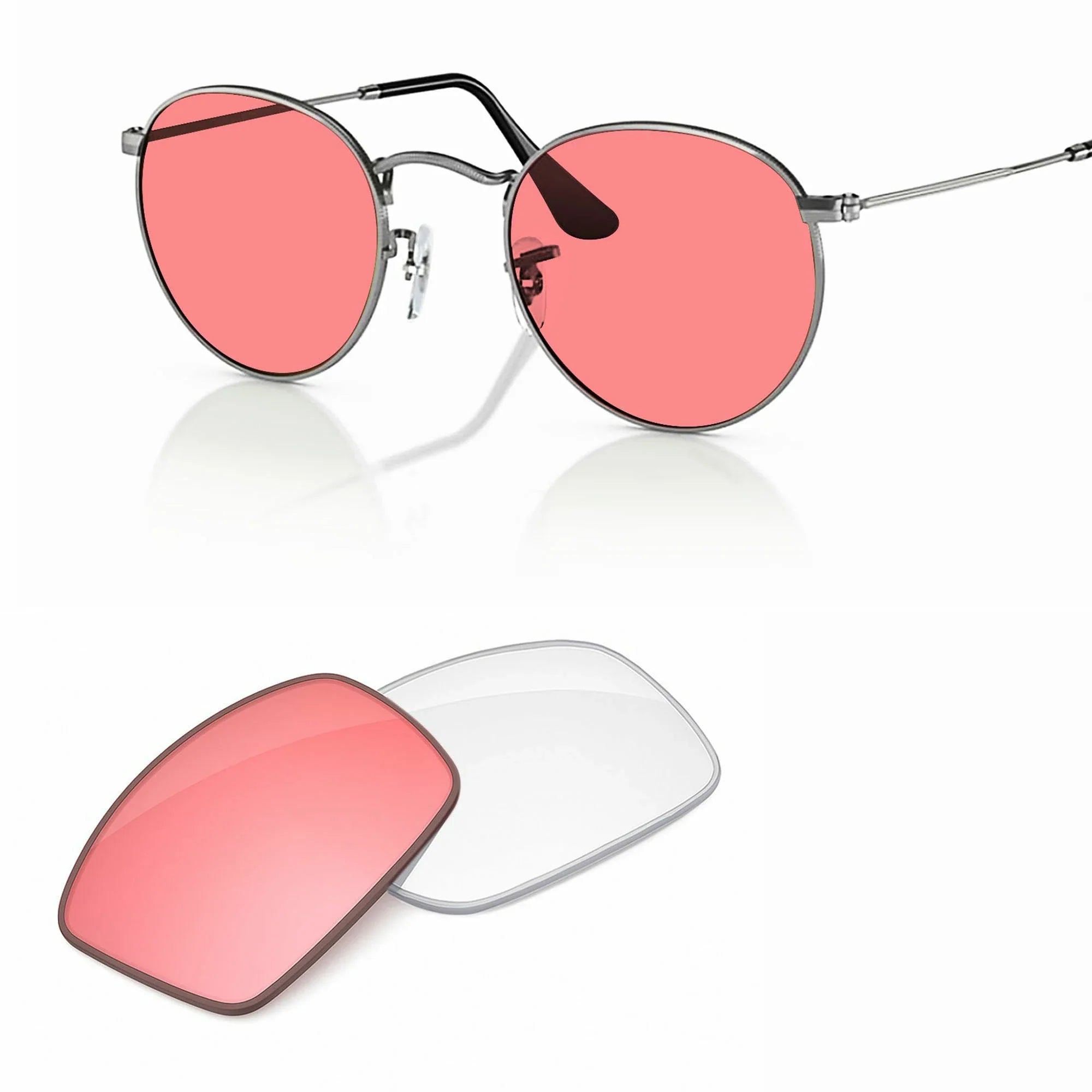 Ray-Ban Round Metal Replacement Lenses RB3447