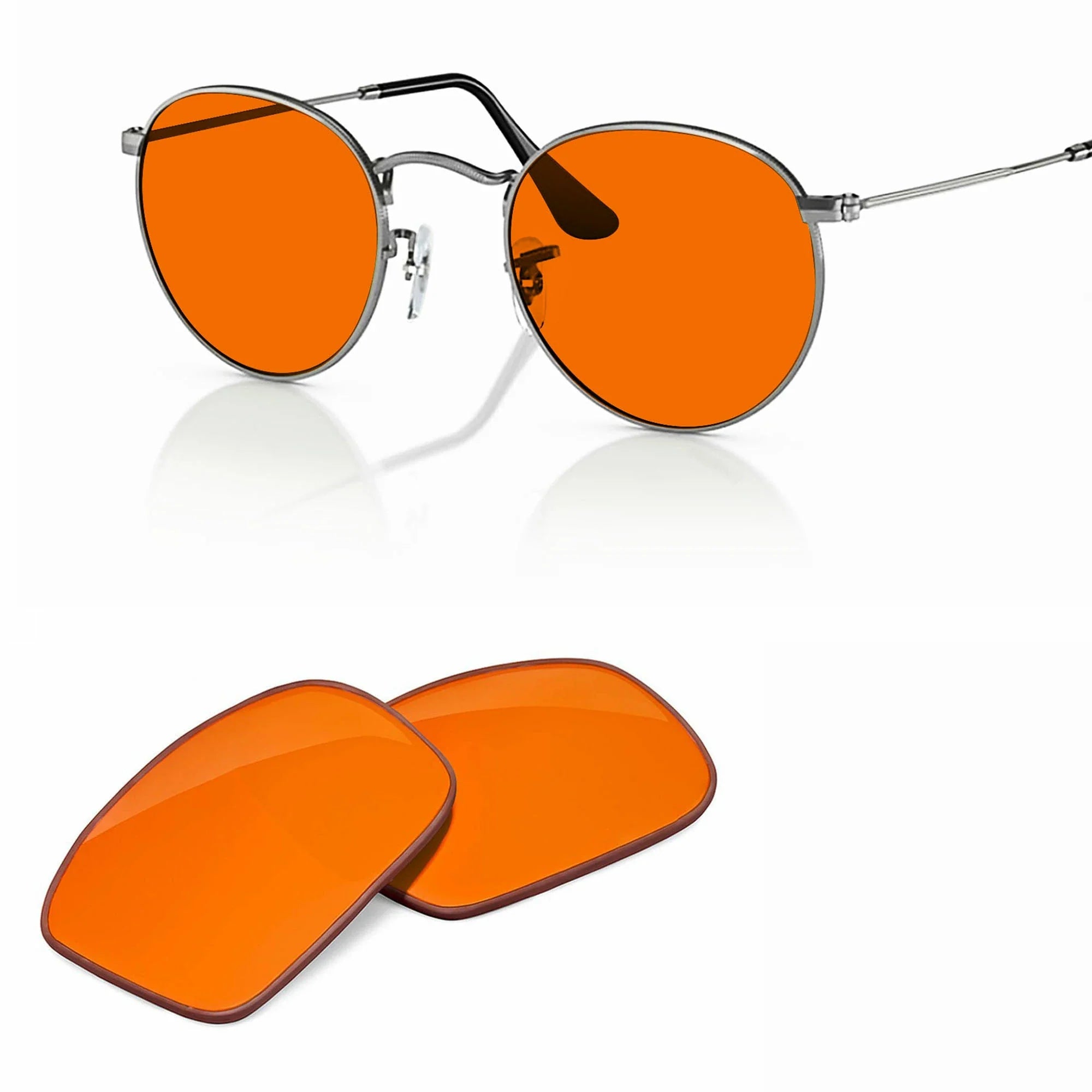 Ray-Ban Round Metal Replacement Lenses RB3447
