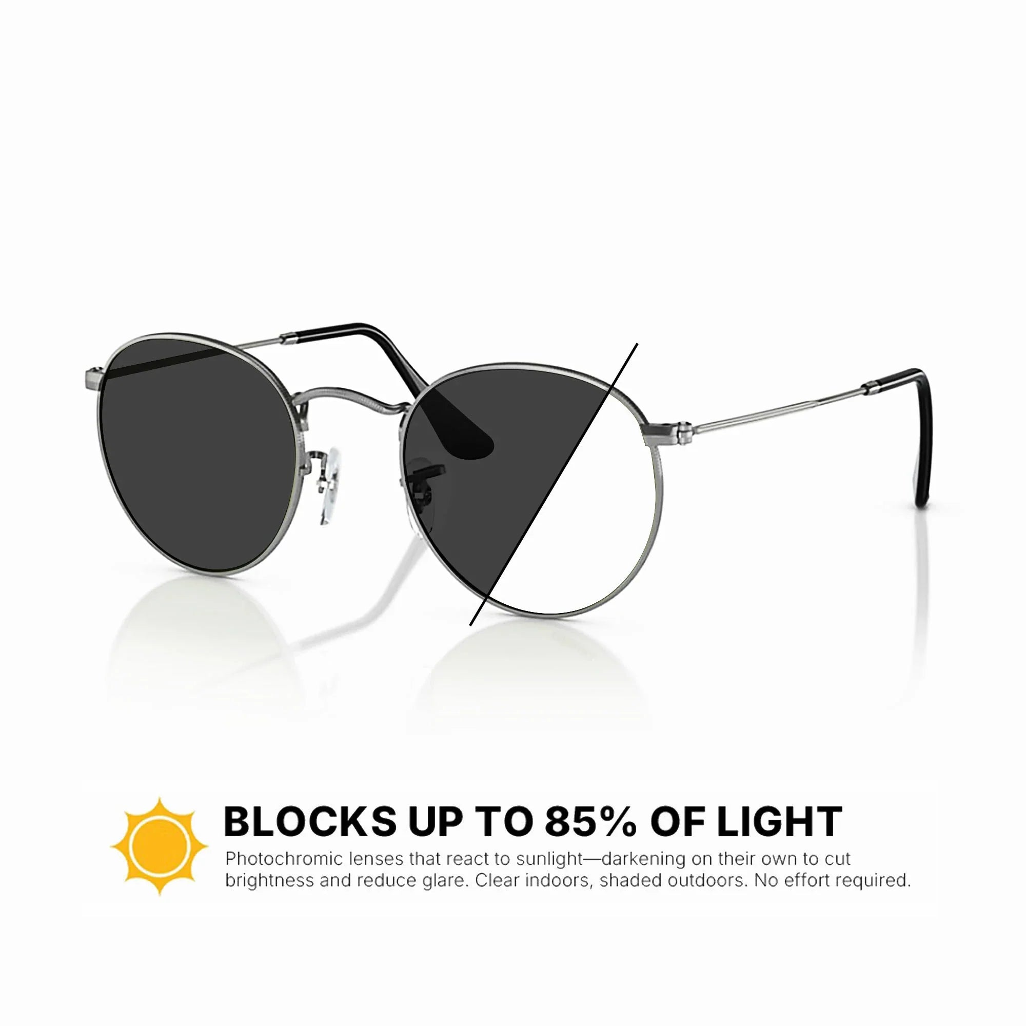 Ray-Ban Round Metal Replacement Lenses RB3447