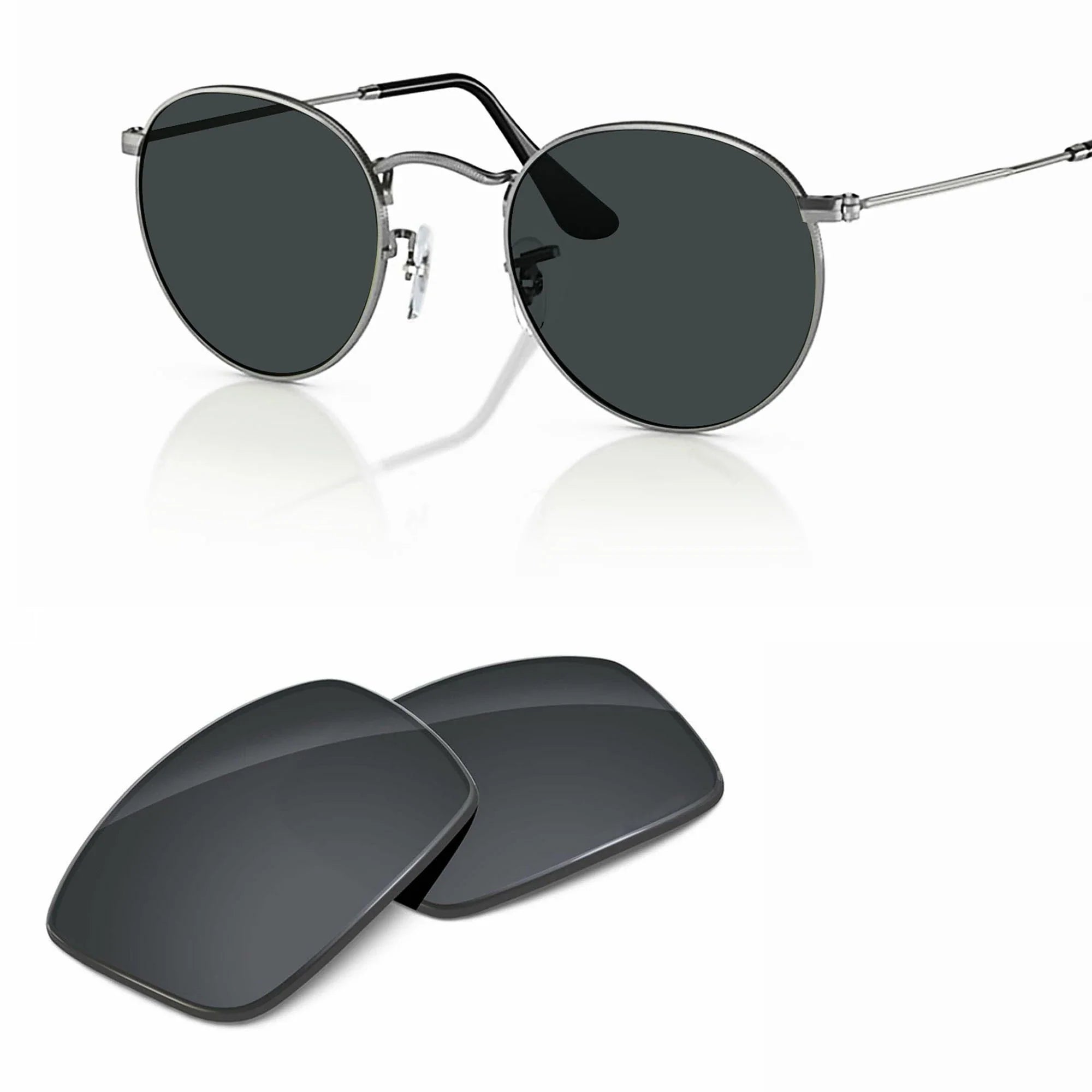 Ray-Ban Round Metal Replacement Lenses RB3447
