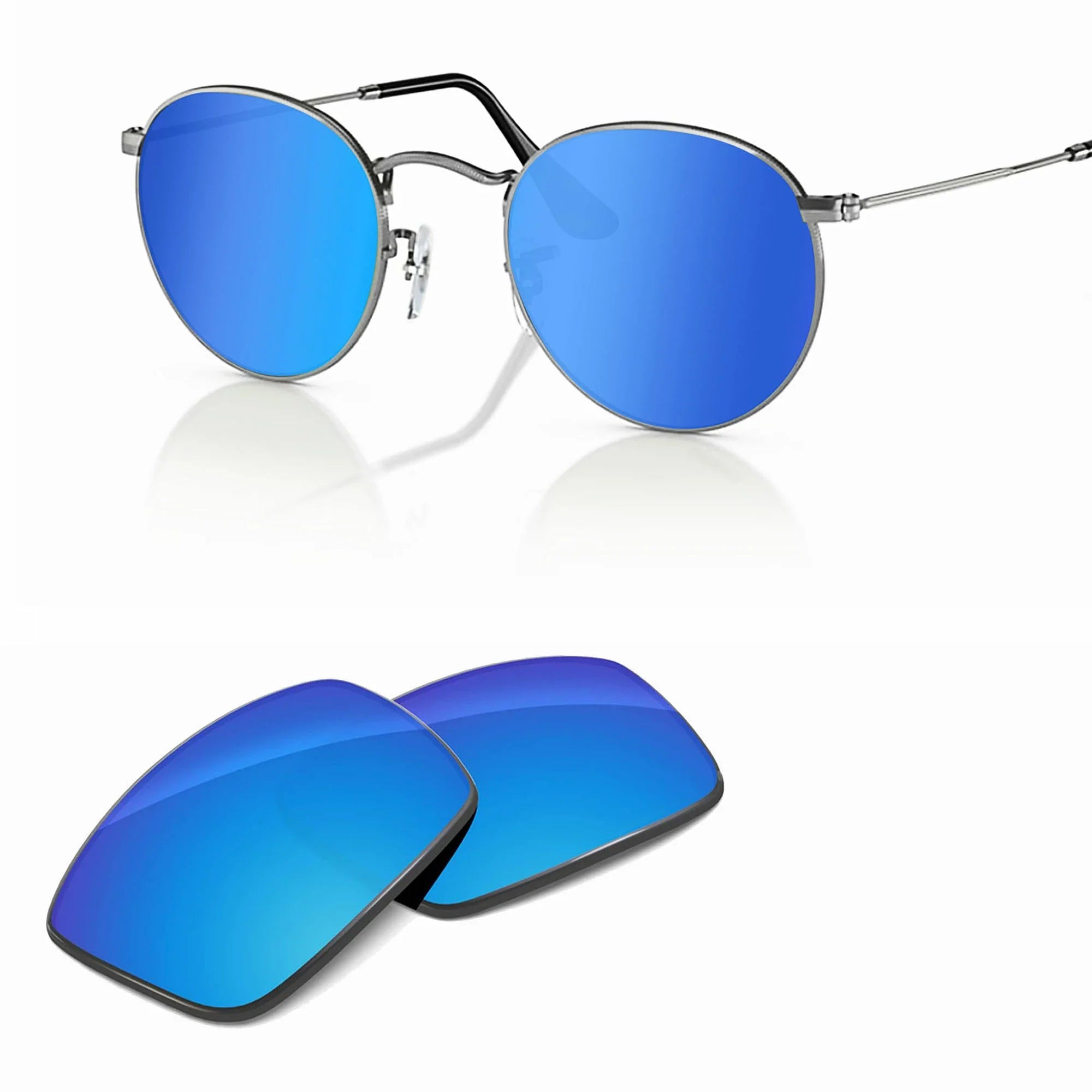 Ray-Ban RB3447 Round Metal Replacement Lenses