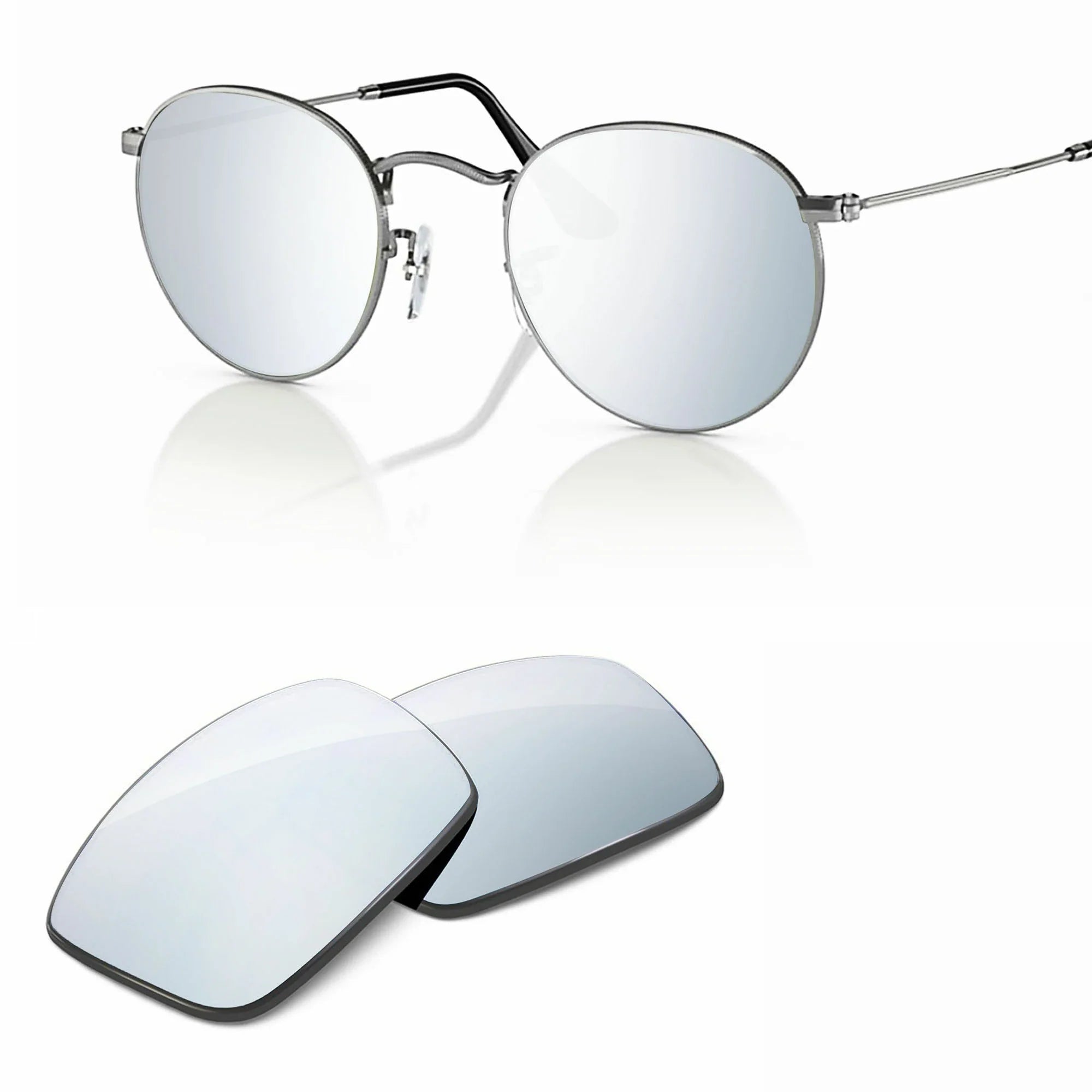 Ray-Ban Round Metal Replacement Lenses RB3447
