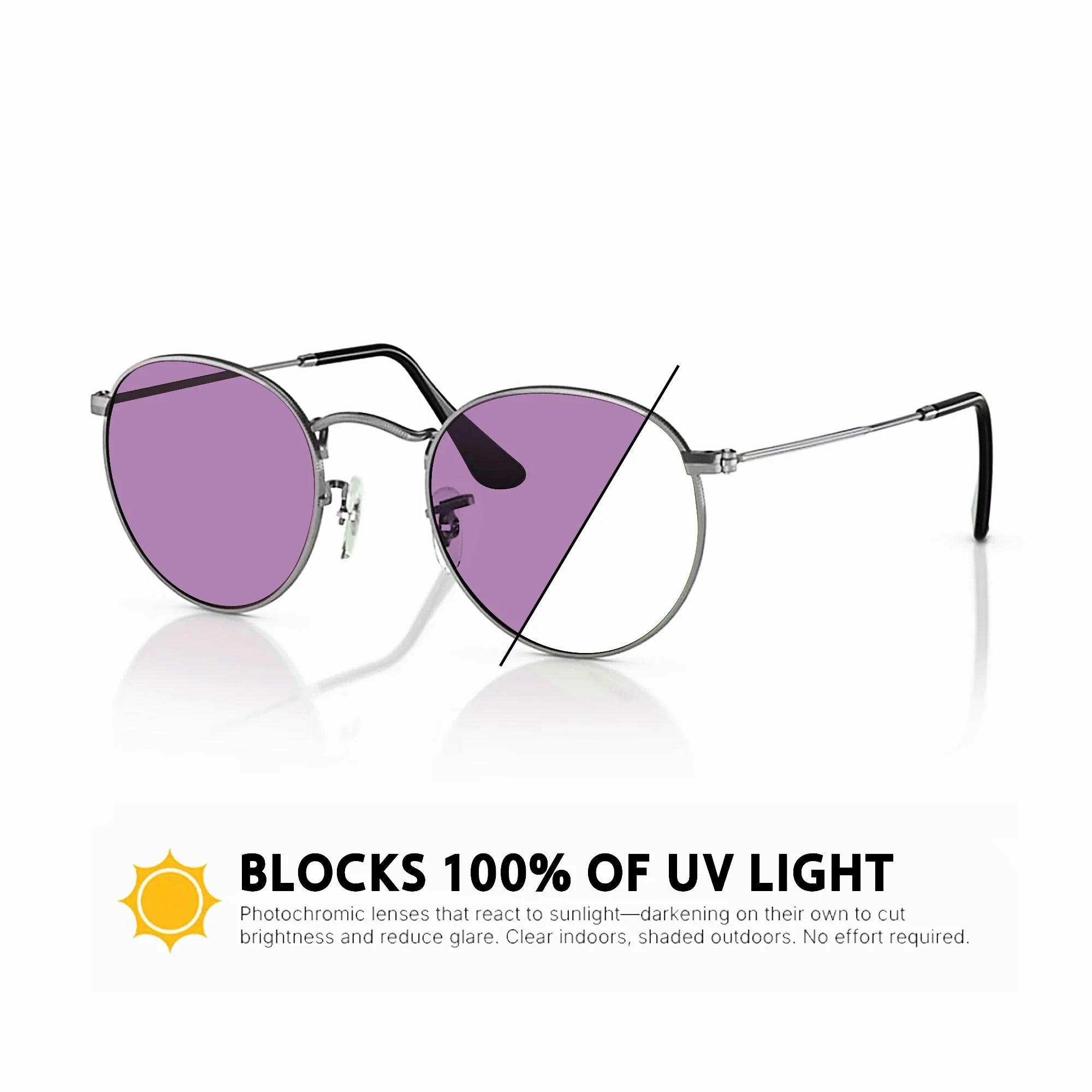 Ray-Ban Round Metal Replacement Lenses RB3447