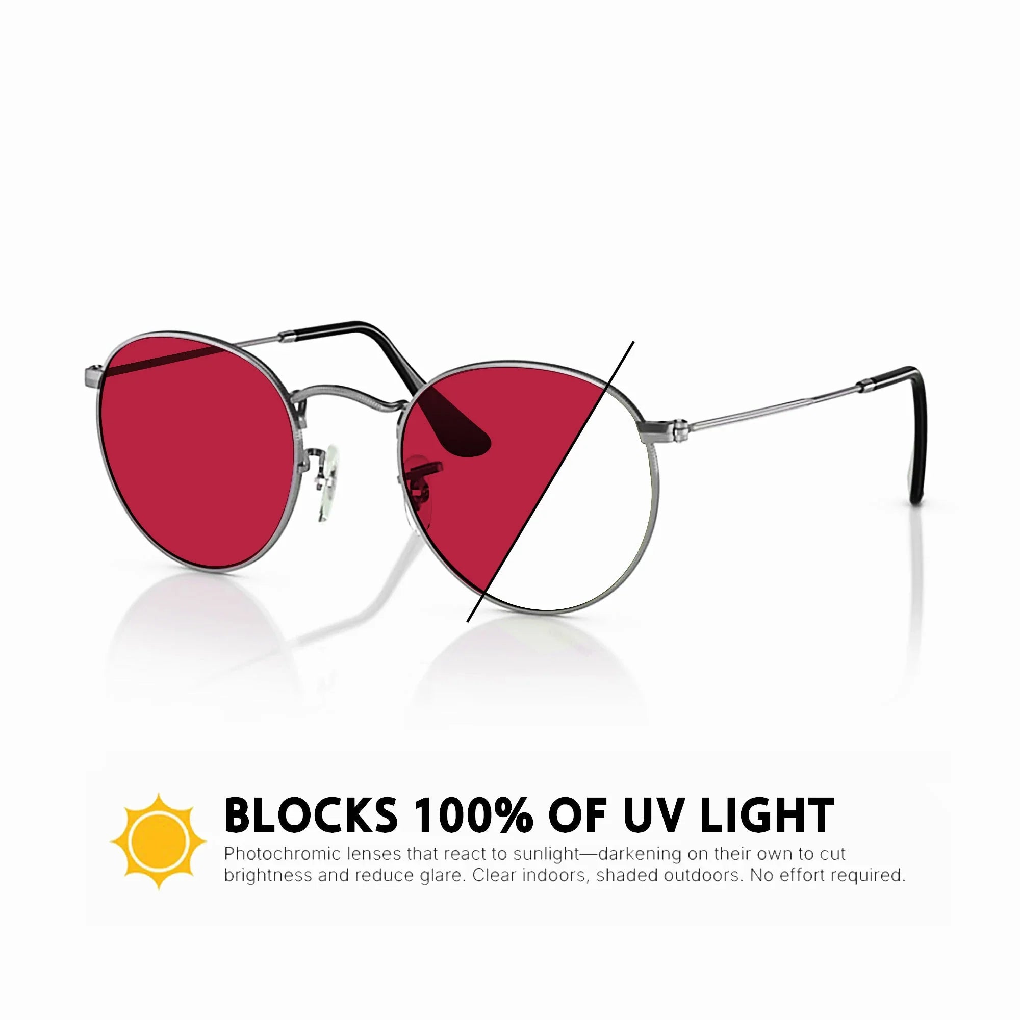 Ray-Ban Round Metal Replacement Lenses RB3447