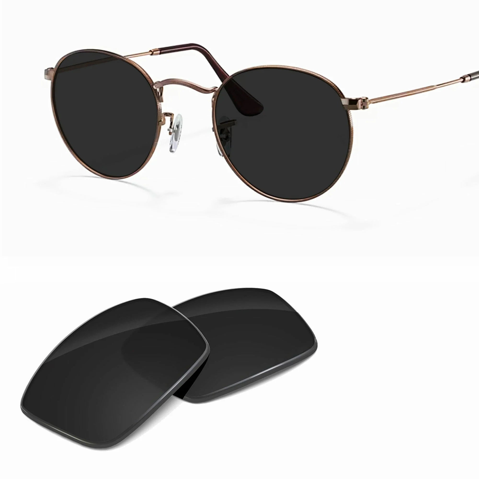 Ray-Ban Round Metal Replacement Lenses RB3447V