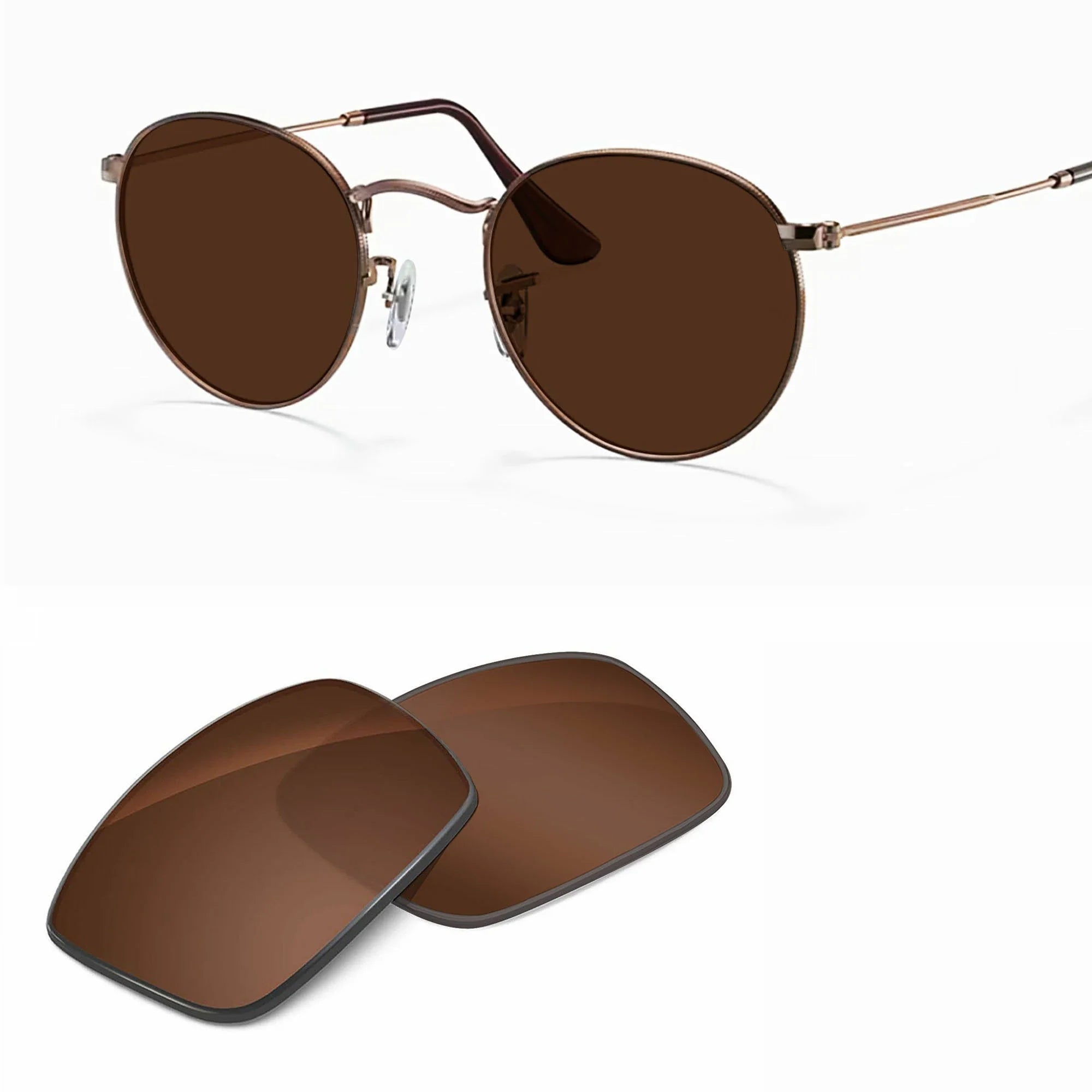 Ray-Ban Round Metal Replacement Lenses RB3447V