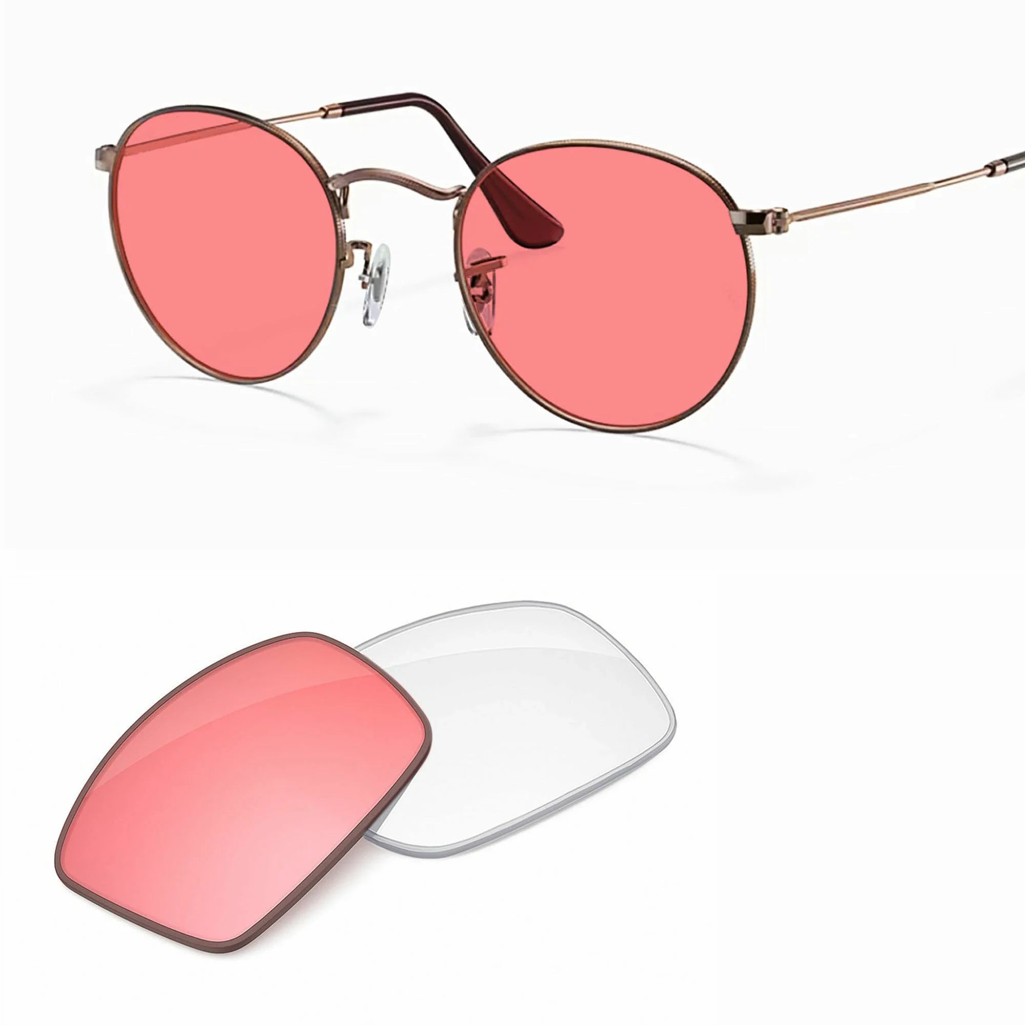 Ray-Ban Round Metal Replacement Lenses RB3447V
