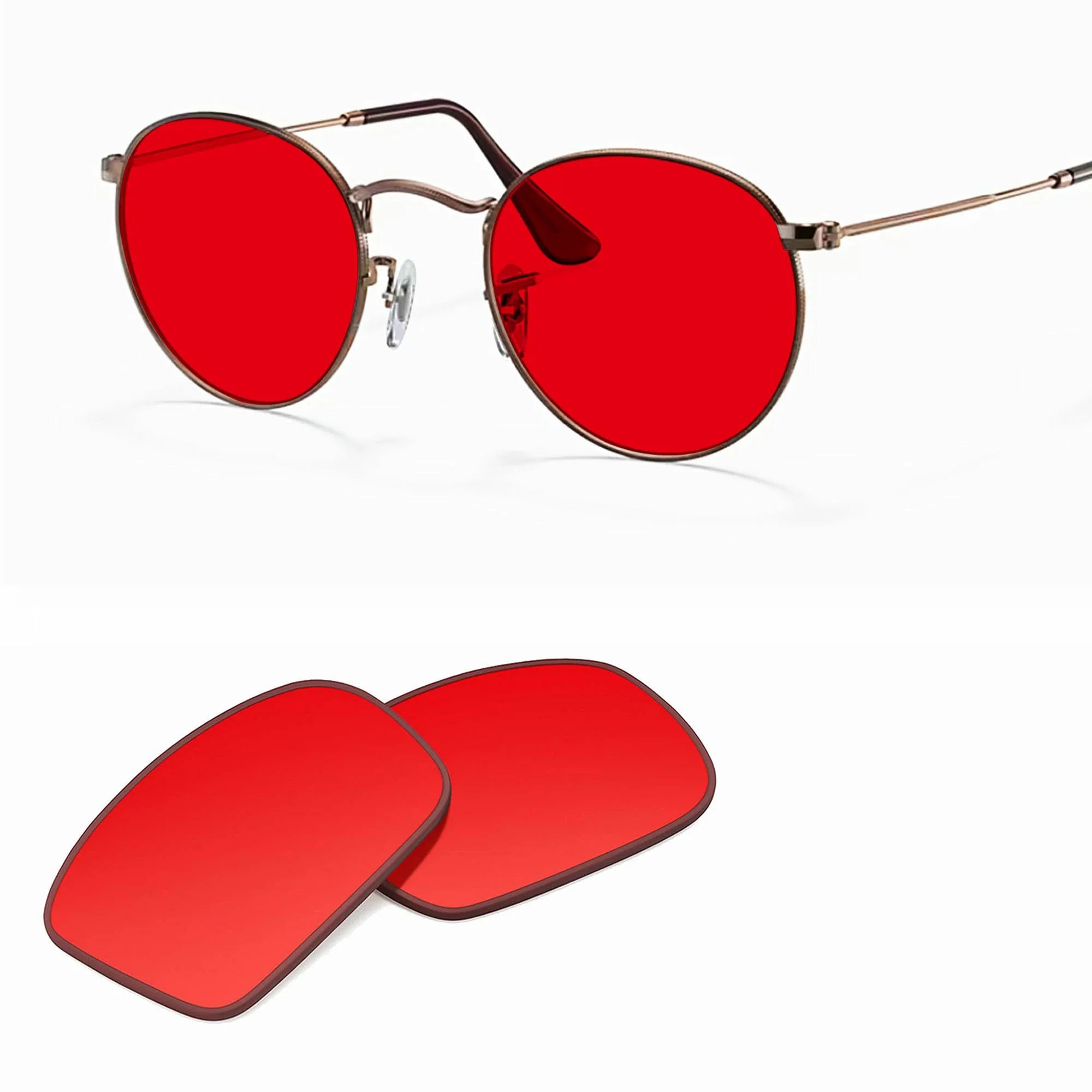 Ray-Ban Round Metal Replacement Lenses RB3447V
