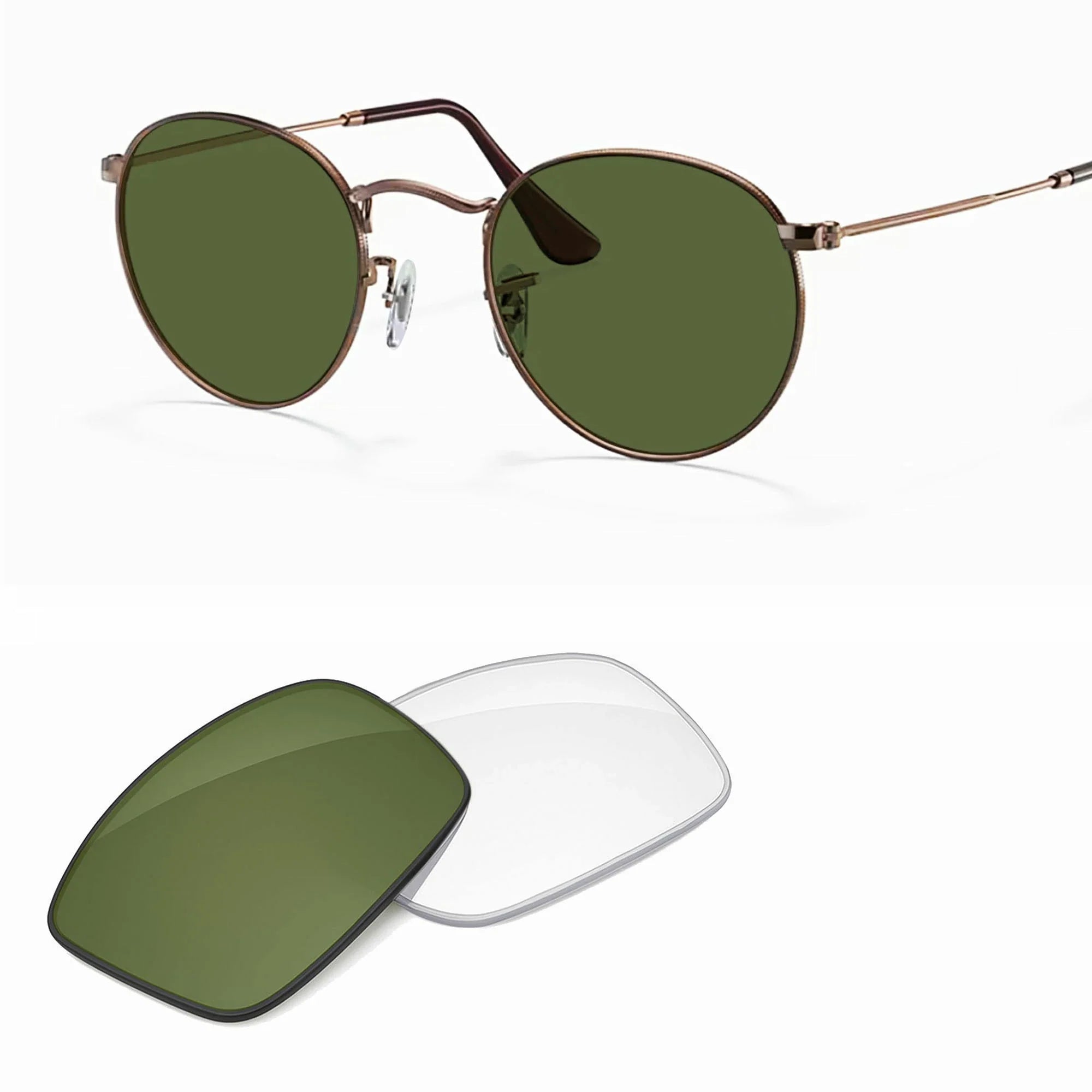 Ray-Ban Round Metal Replacement Lenses RB3447V