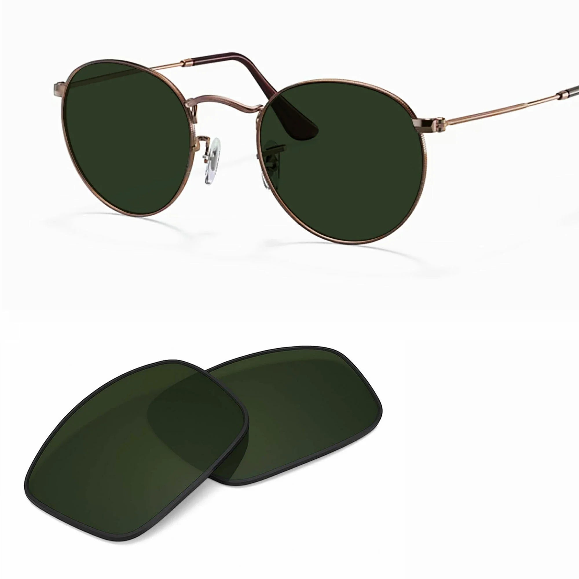 Ray-Ban Round Metal Replacement Lenses RB3447V