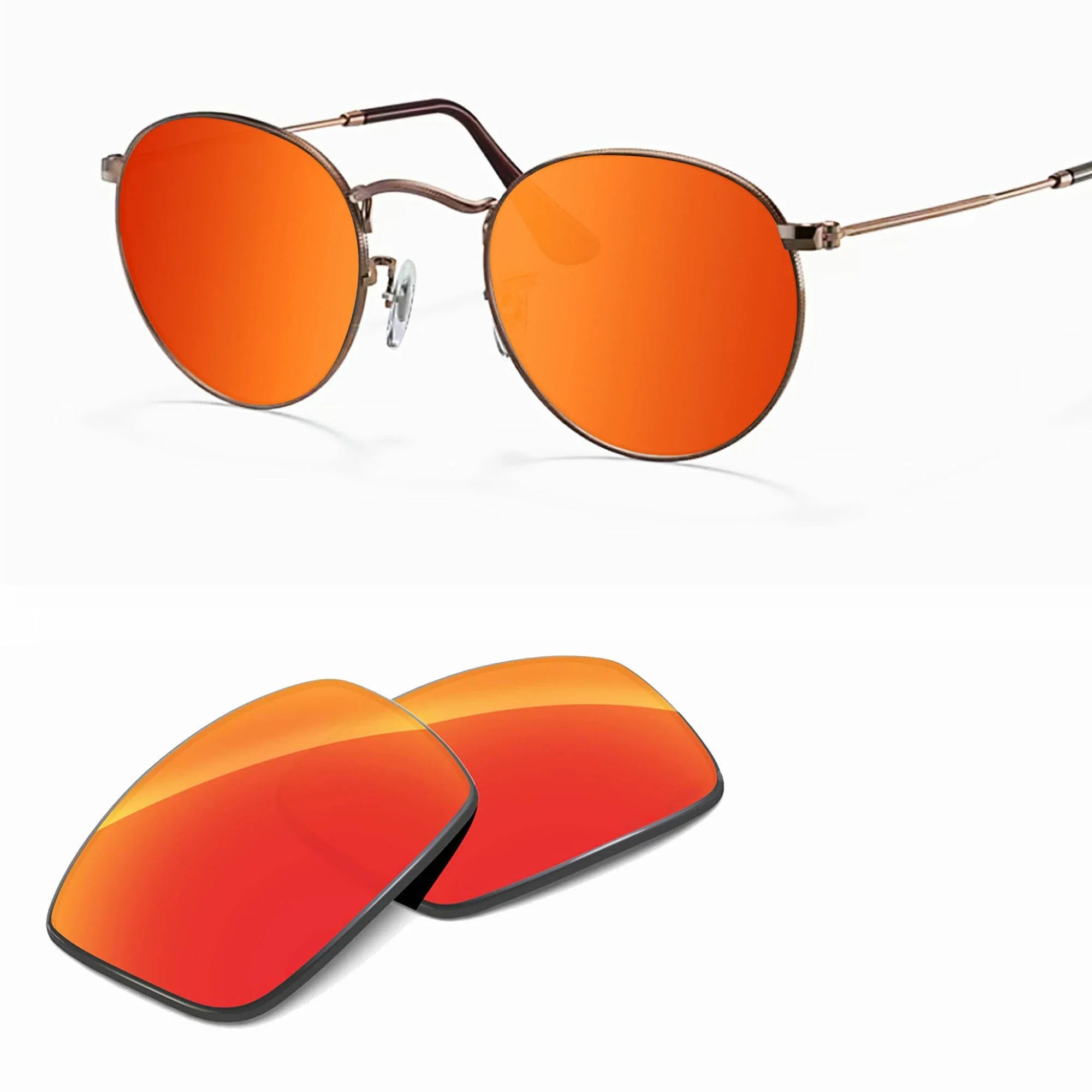 Ray-Ban Round Metal Replacement Lenses RB3447V