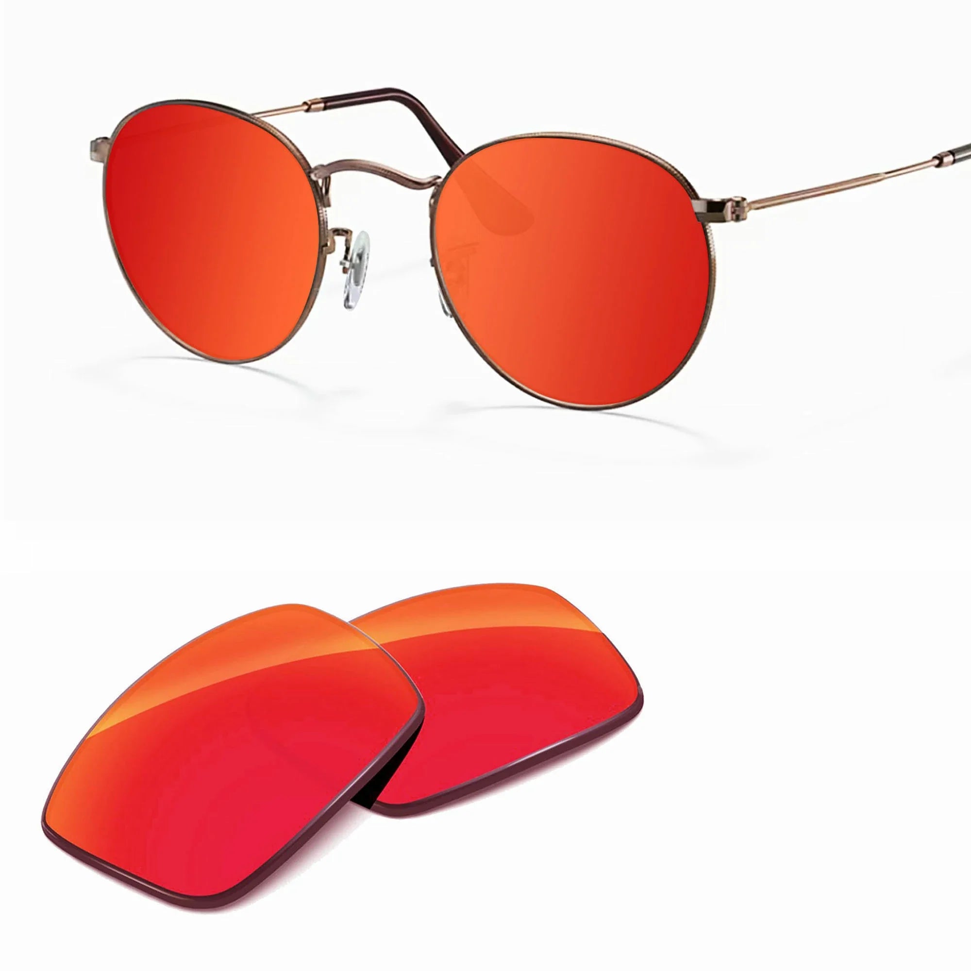 Ray-Ban Round Metal Replacement Lenses RB3447V