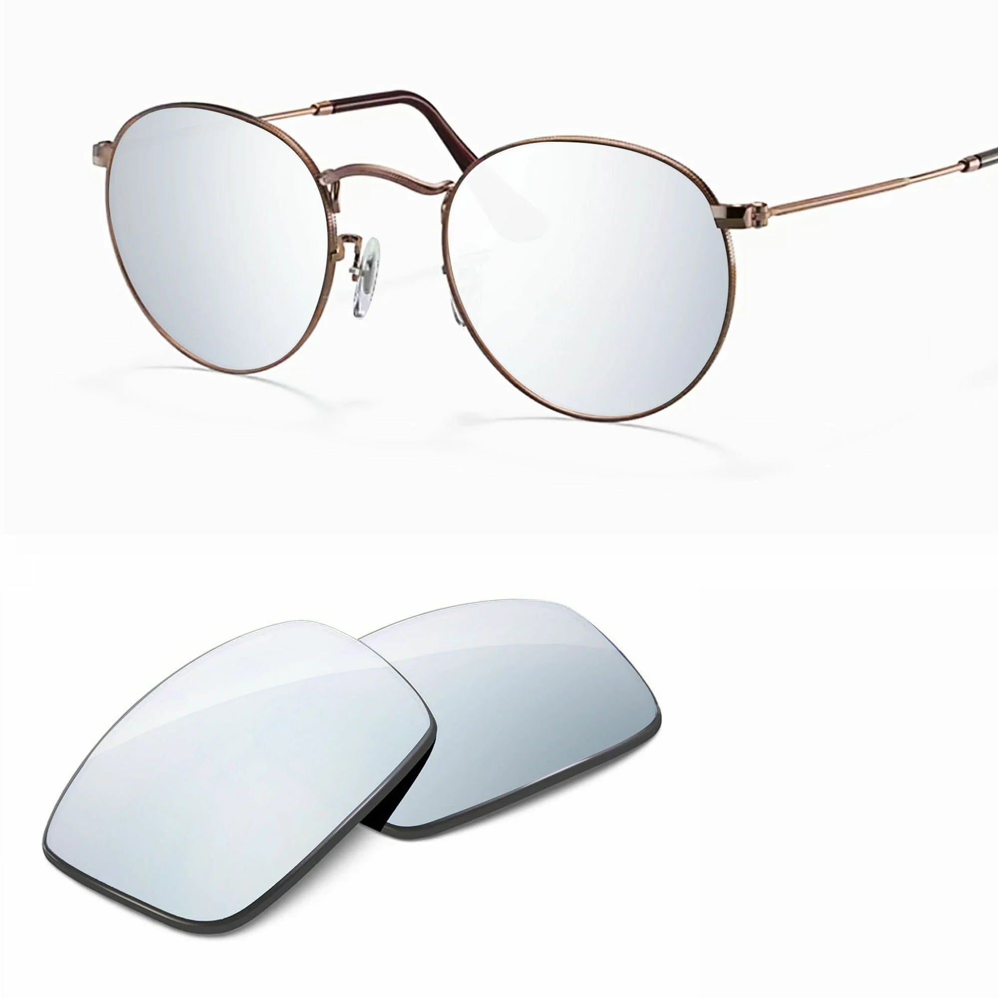 Ray-Ban Round Metal Replacement Lenses RB3447V