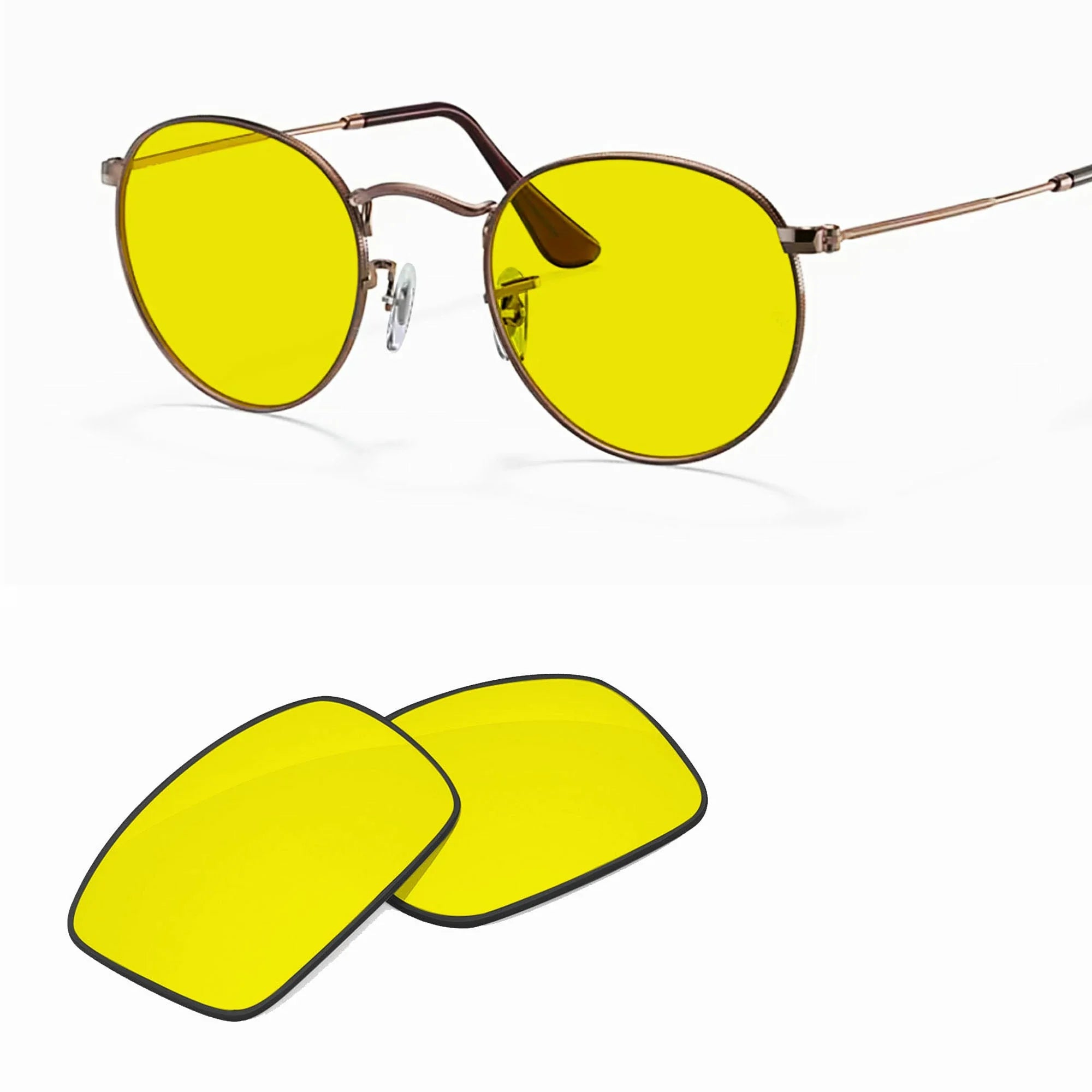 Ray-Ban Round Metal Replacement Lenses RB3447V