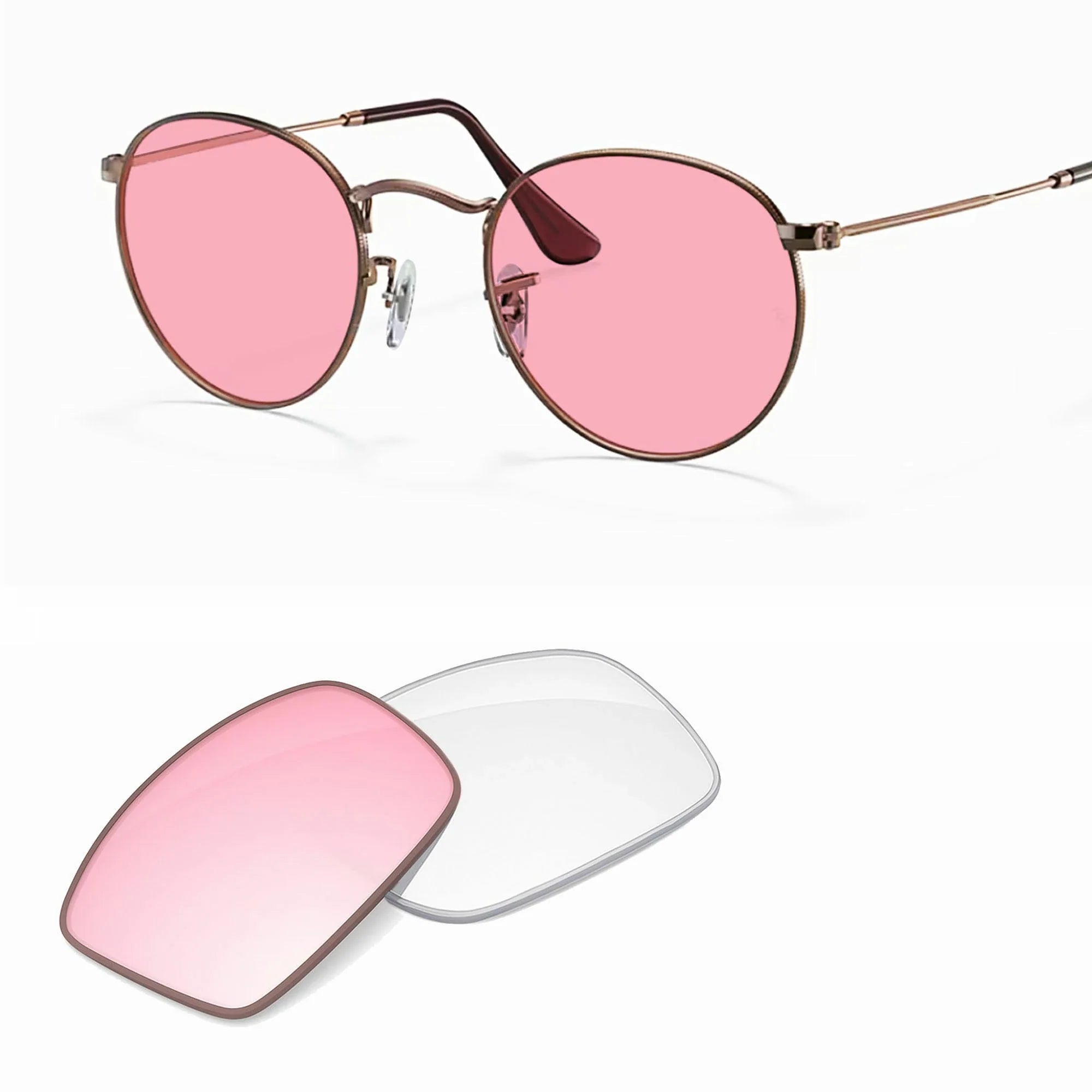 Ray-Ban Round Metal Replacement Lenses RB3447V