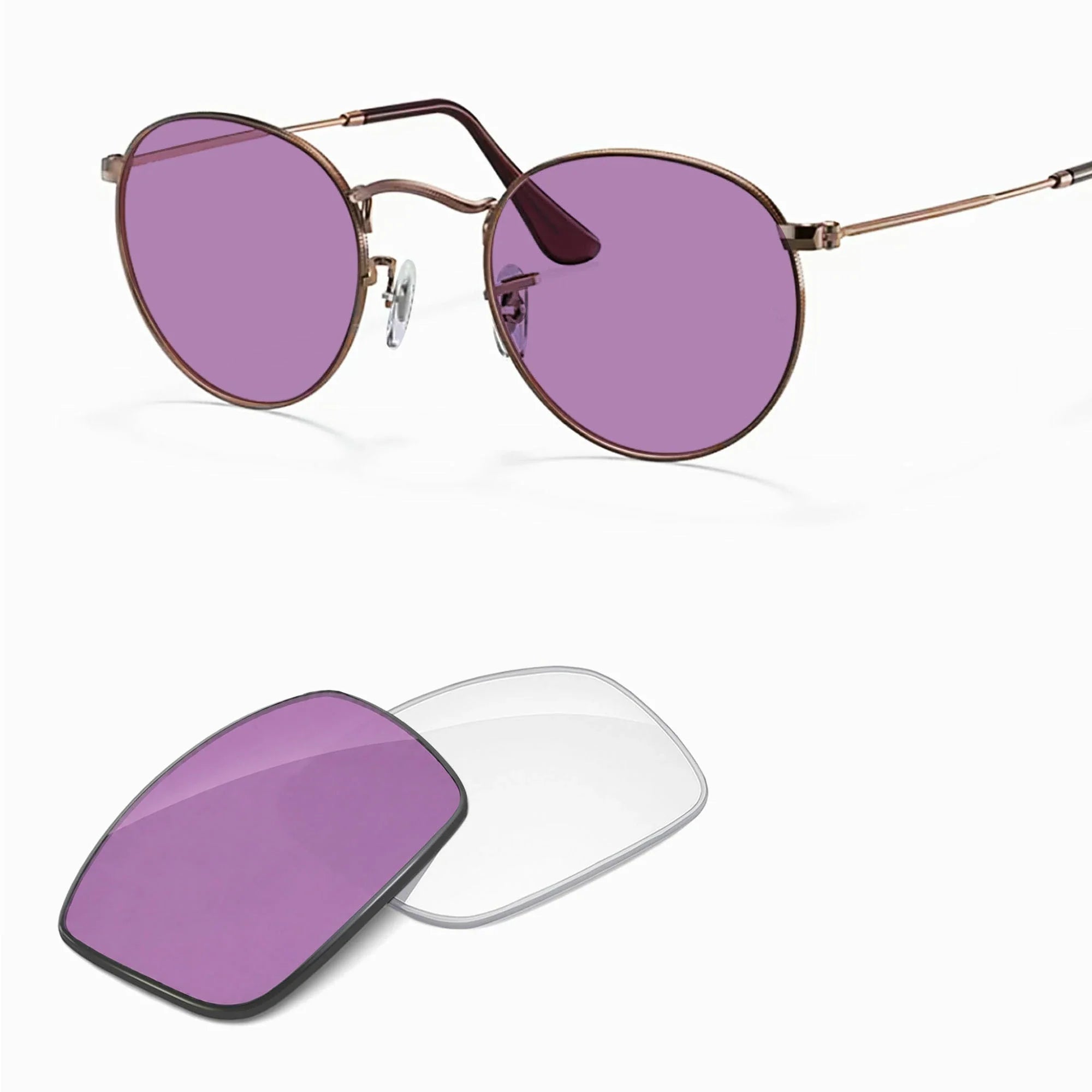 Ray-Ban Round Metal Replacement Lenses RB3447V
