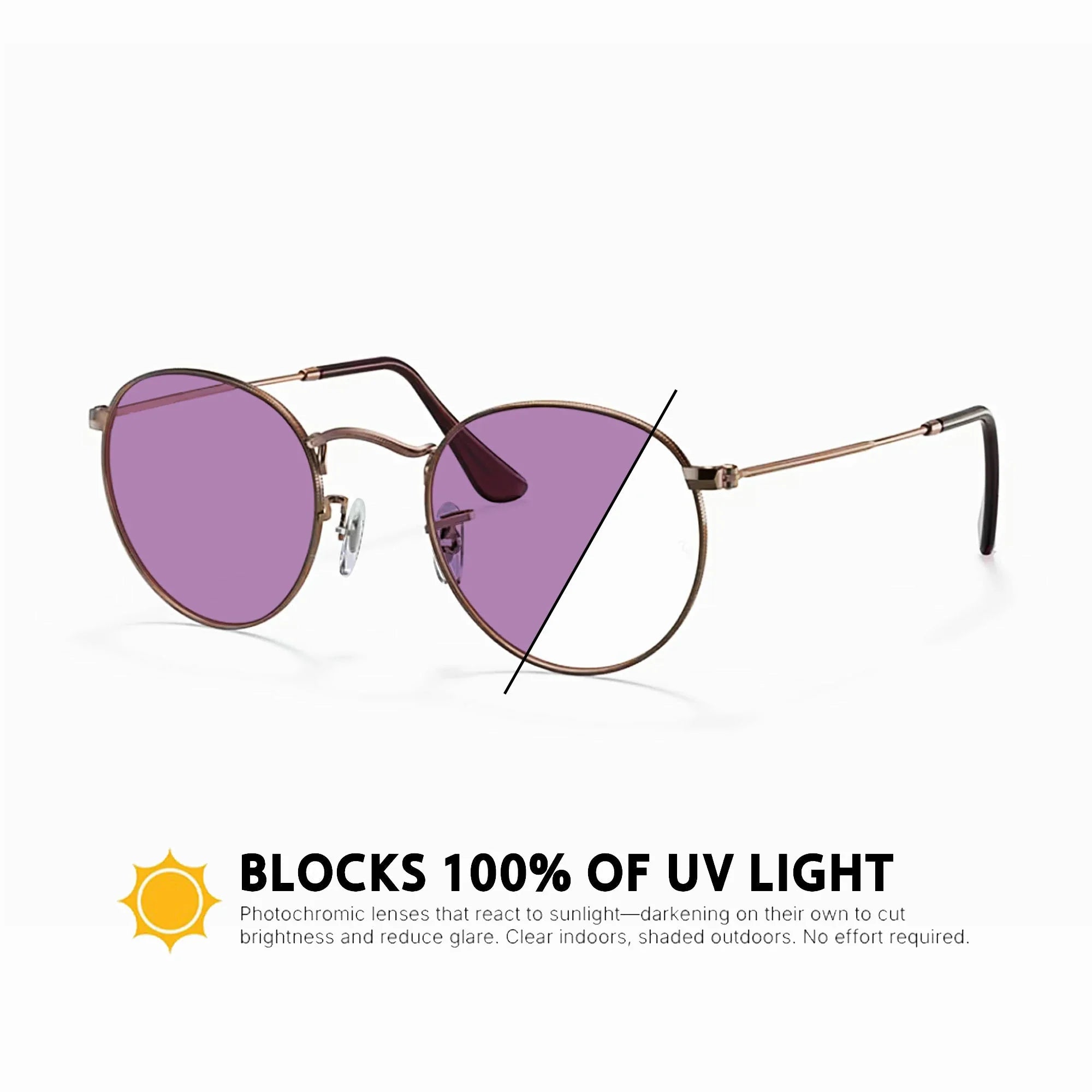 Ray-Ban Round Metal Replacement Lenses RB3447V