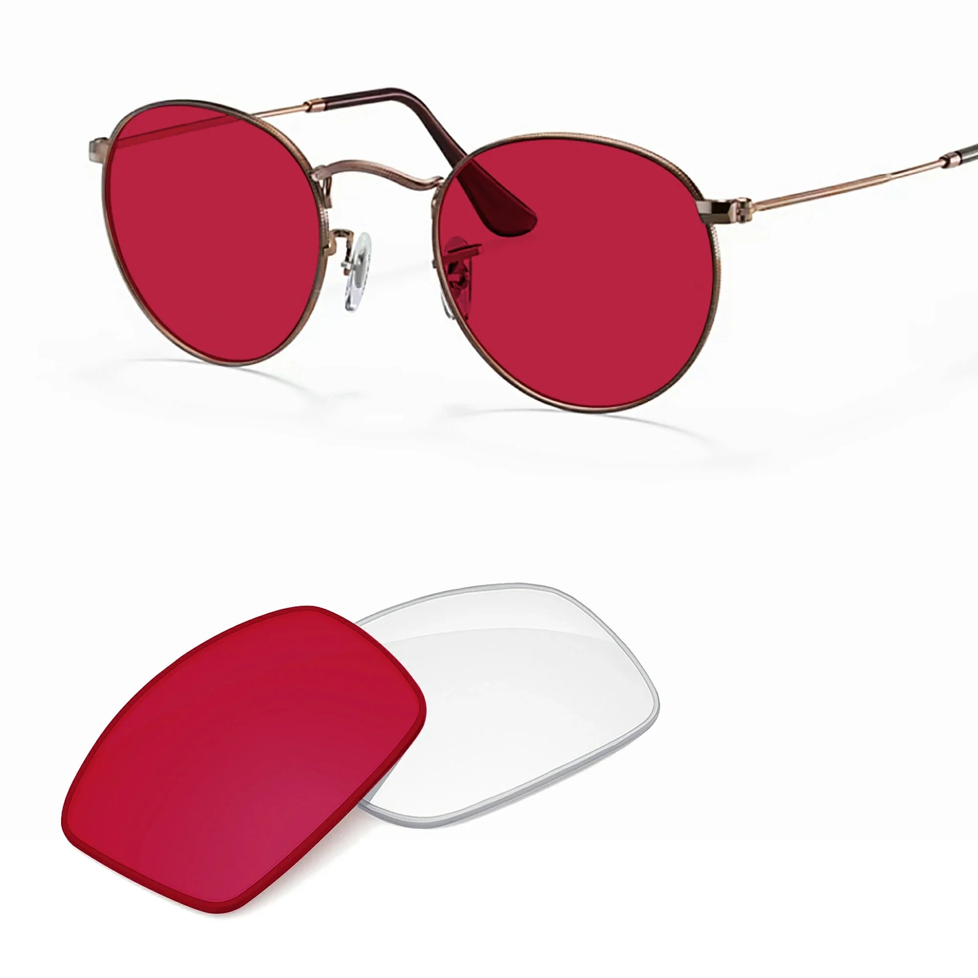 Ray-Ban Round Metal Replacement Lenses RB3447V