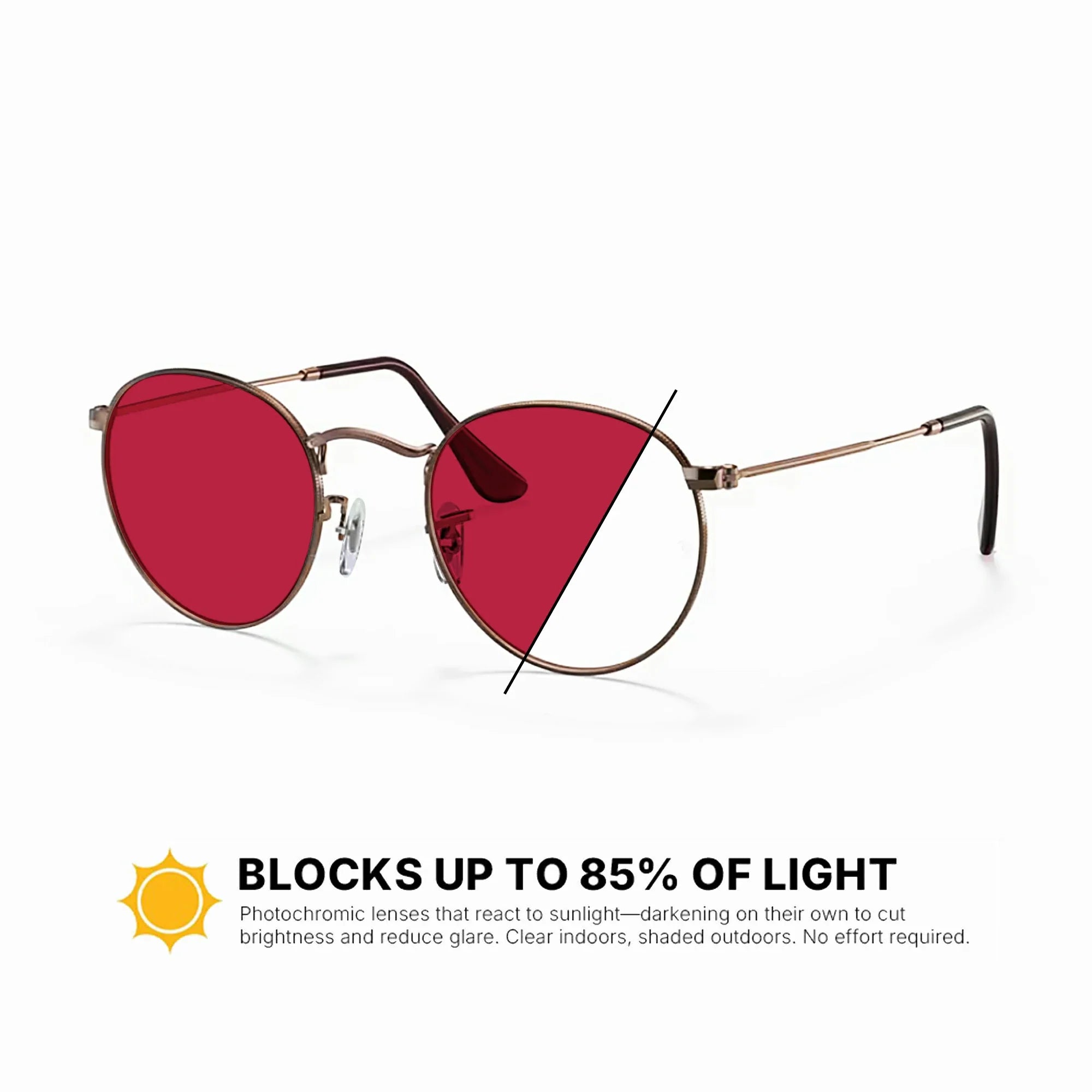 Ray-Ban Round Metal Replacement Lenses RB3447V
