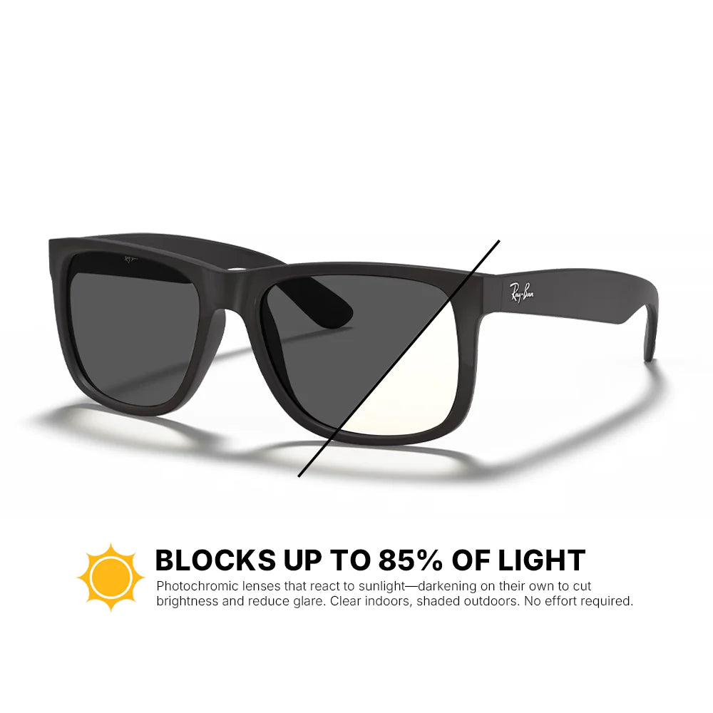 Ray-Ban Justin Classic Replacement Lenses RB4165