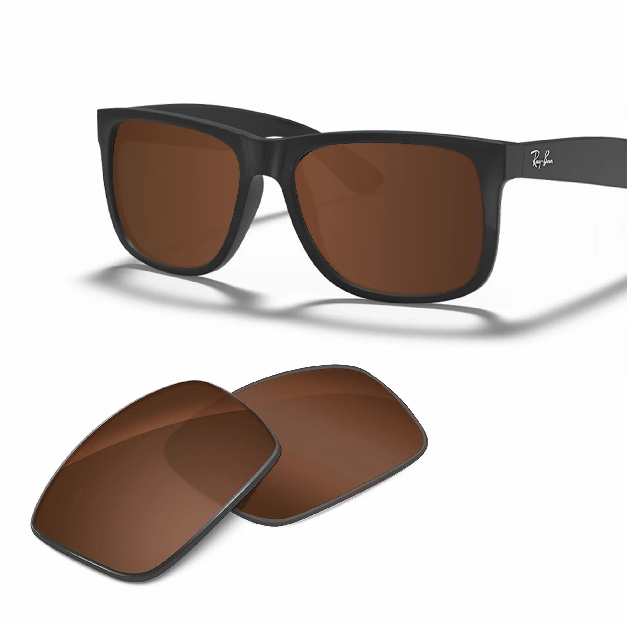 Ray-Ban Justin Classic Replacement Lenses RB4165