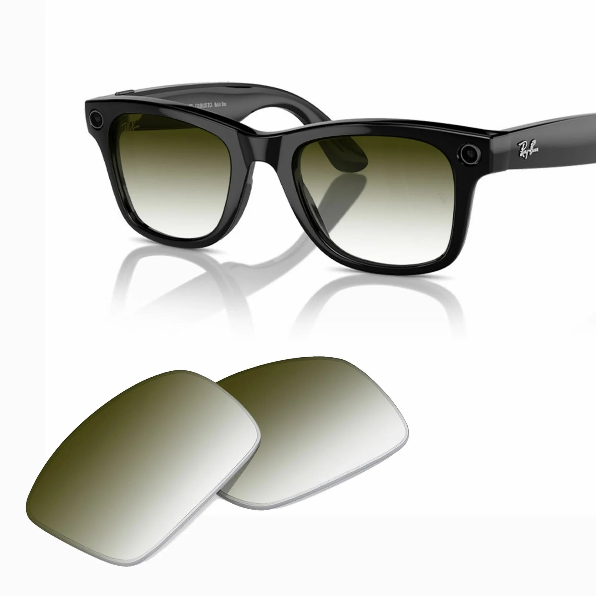 Ray-Ban Meta Wayfarer Replacement Lenses RW4008