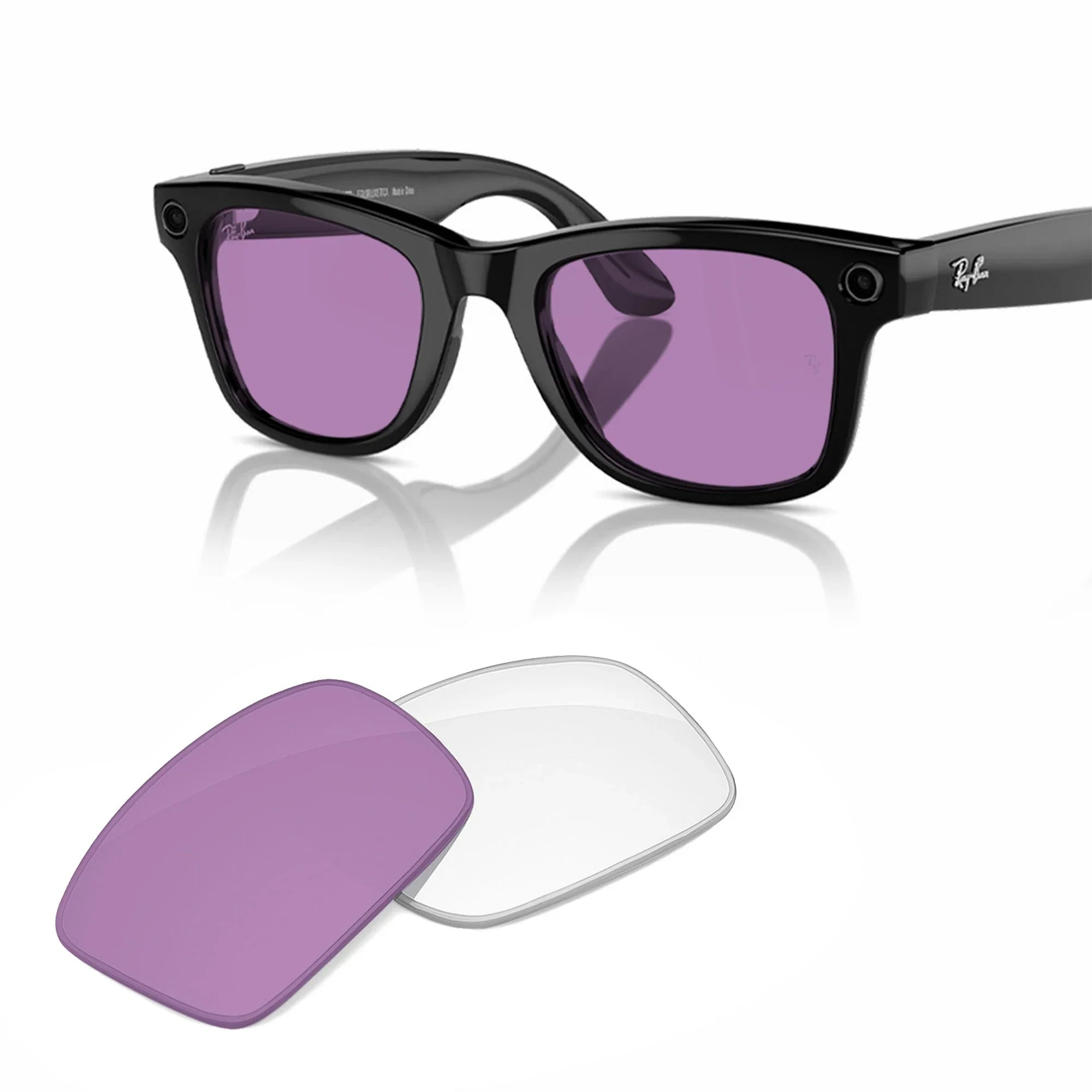 Ray-Ban Meta Wayfarer Replacement Lenses RW4006