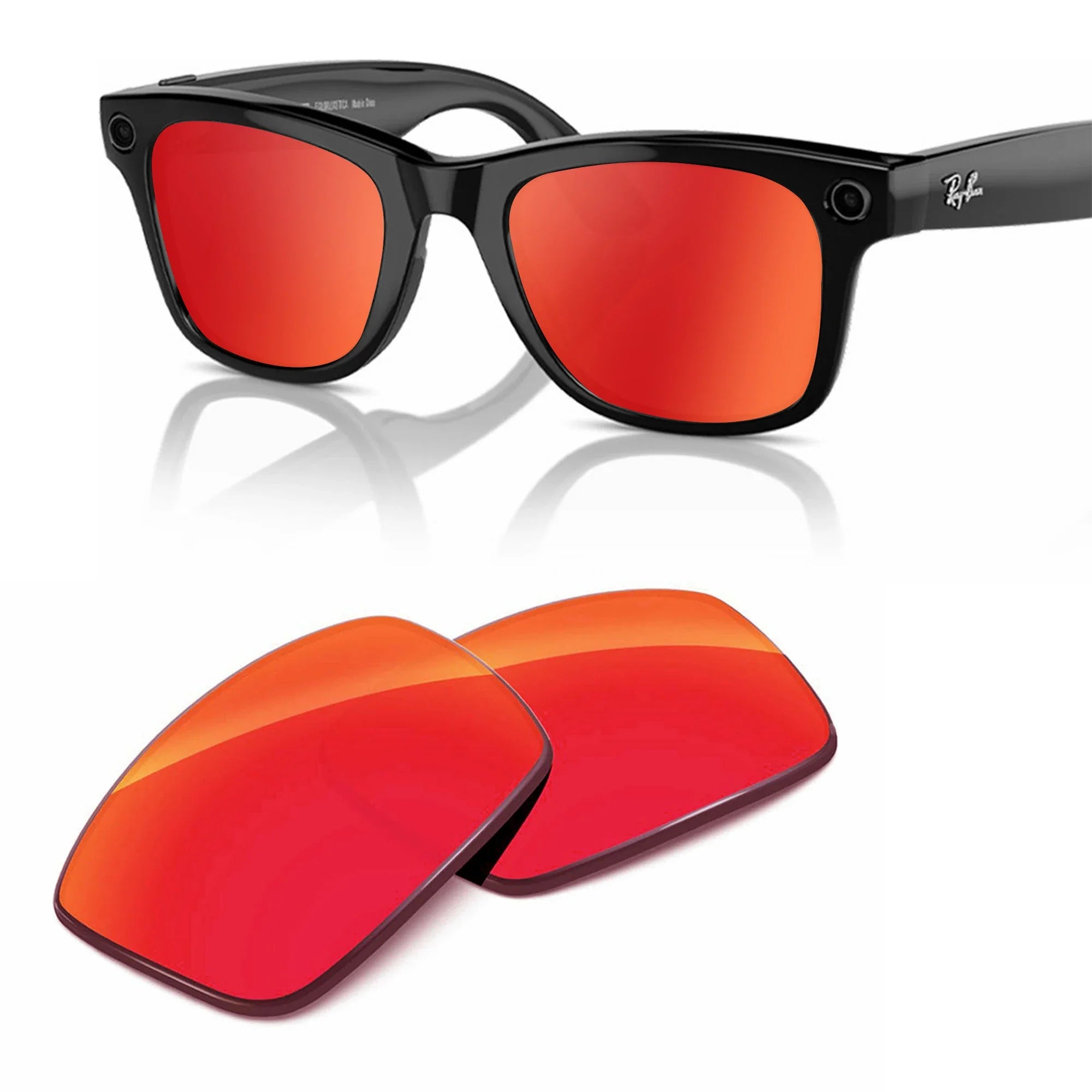 Ray-Ban Meta Wayfarer Replacement Lenses RW4006