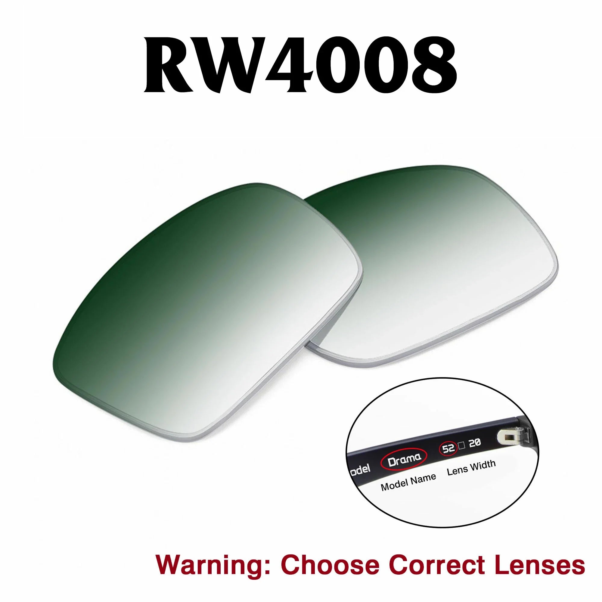 Ray-Ban Meta Wayfarer Replacement Lenses RW4008