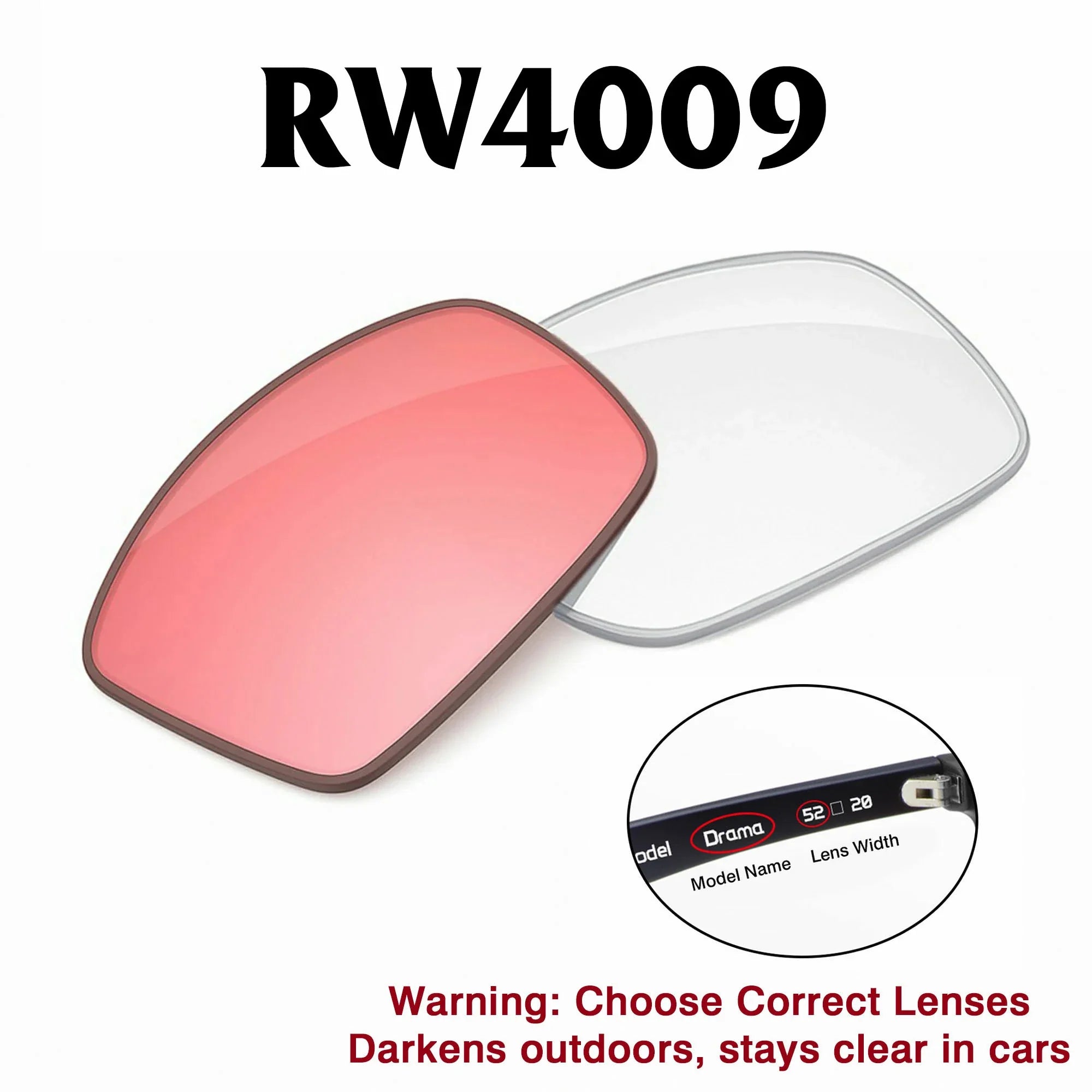 Ray-Ban Meta Headliner Replacement Lenses RW4009