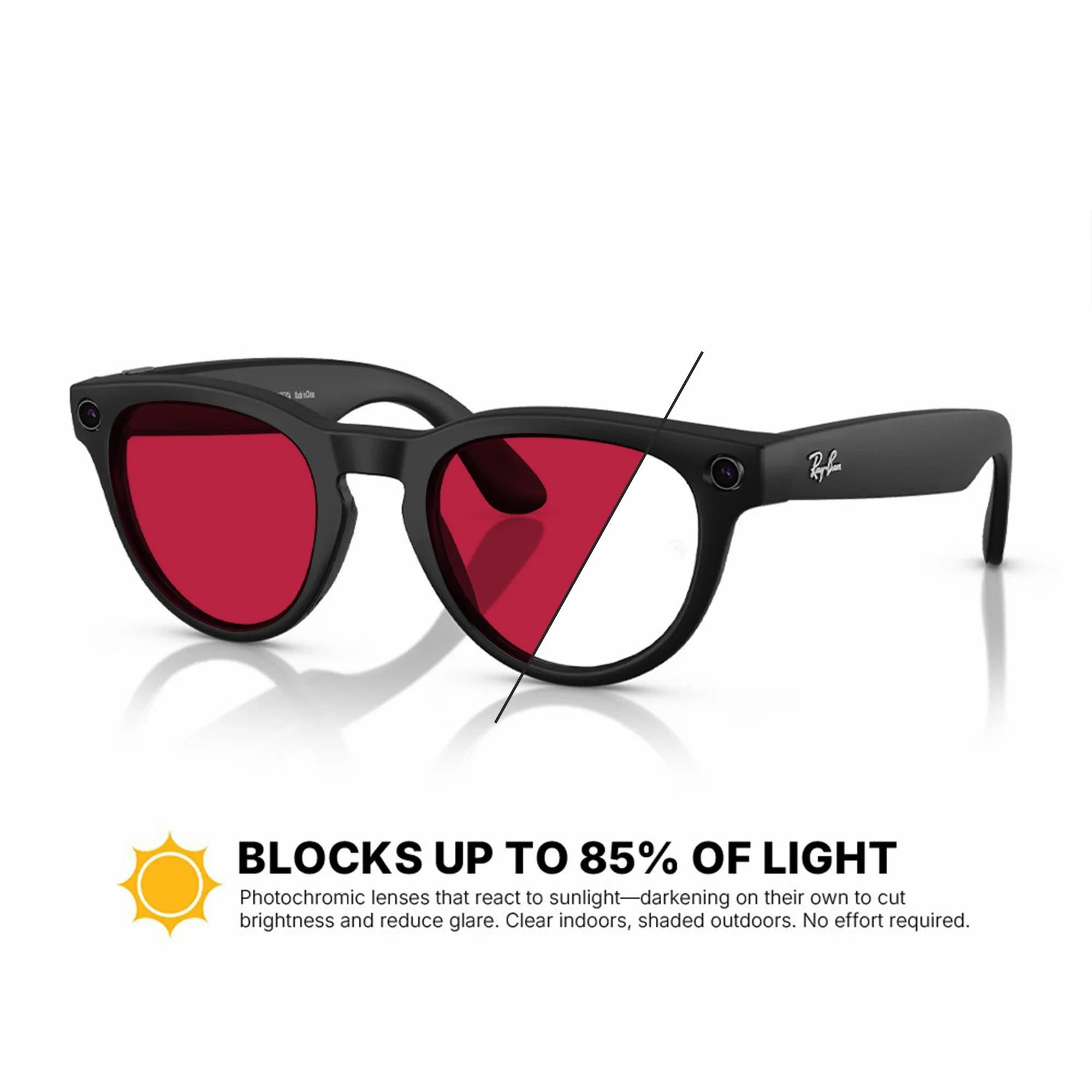 Ray-Ban Meta Headliner Replacement Lenses RW4009