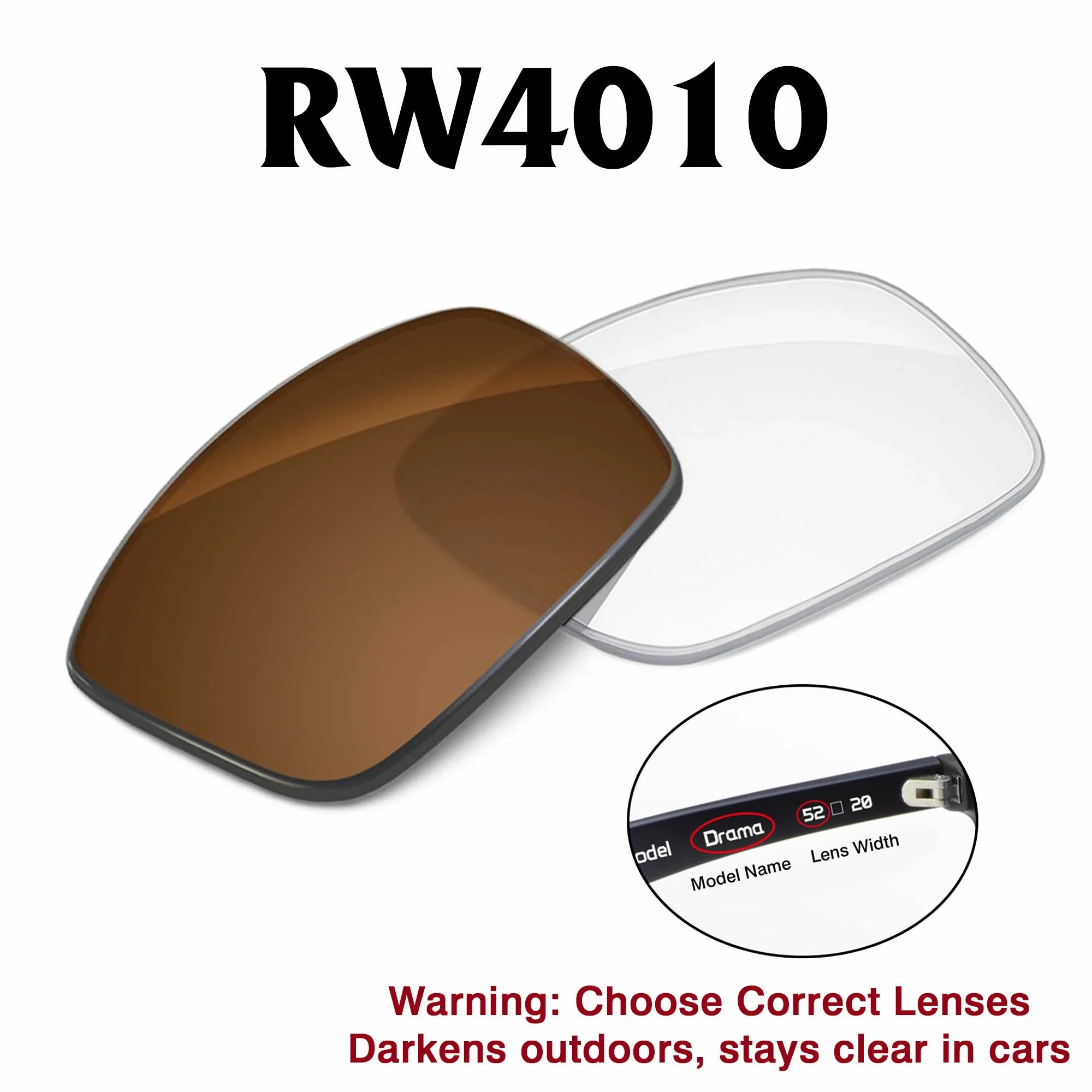 Ray-Ban Meta Skyler Replacement Lenses RW4010